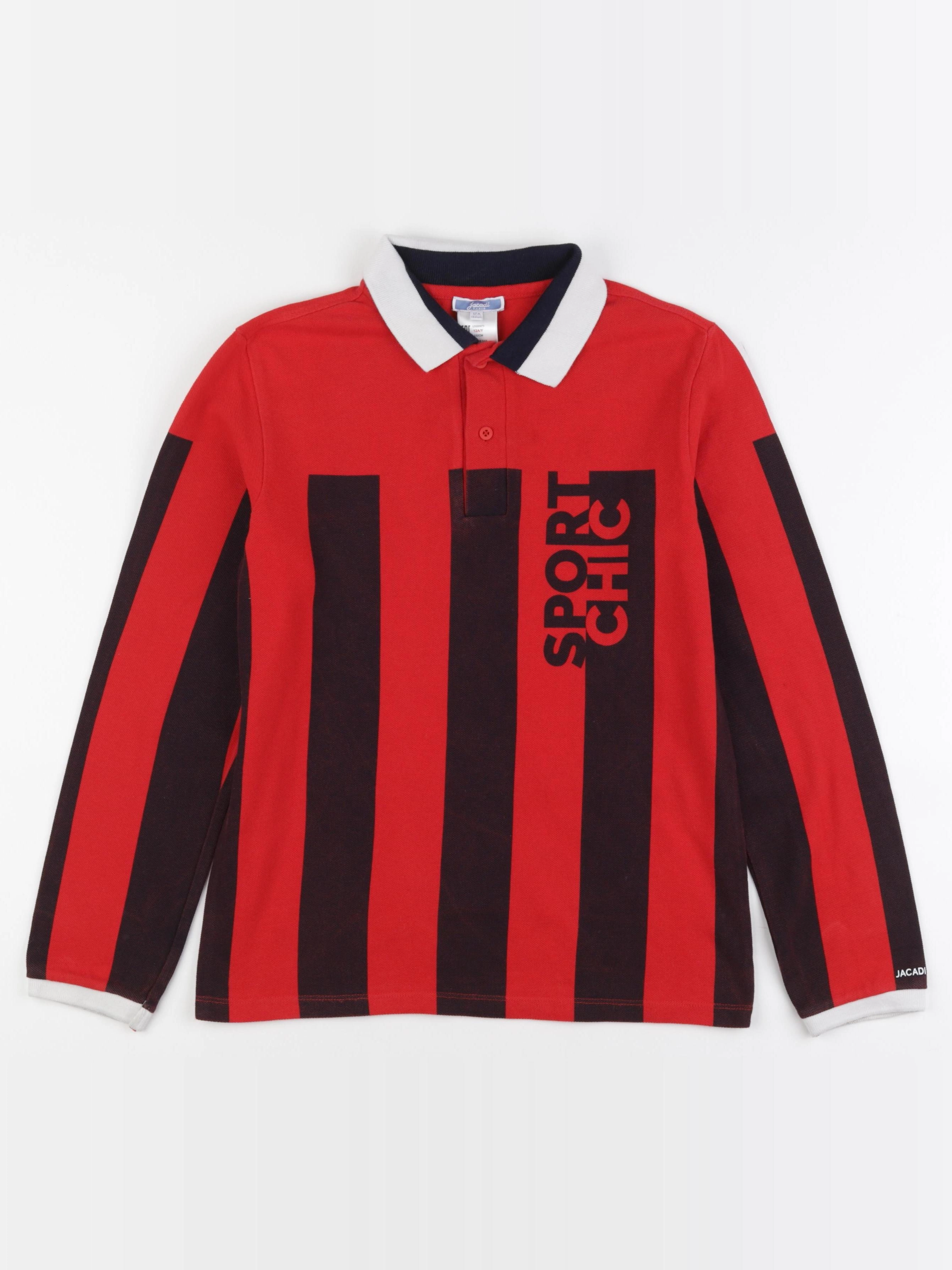 Jacadi - polo rouge - 12 ans