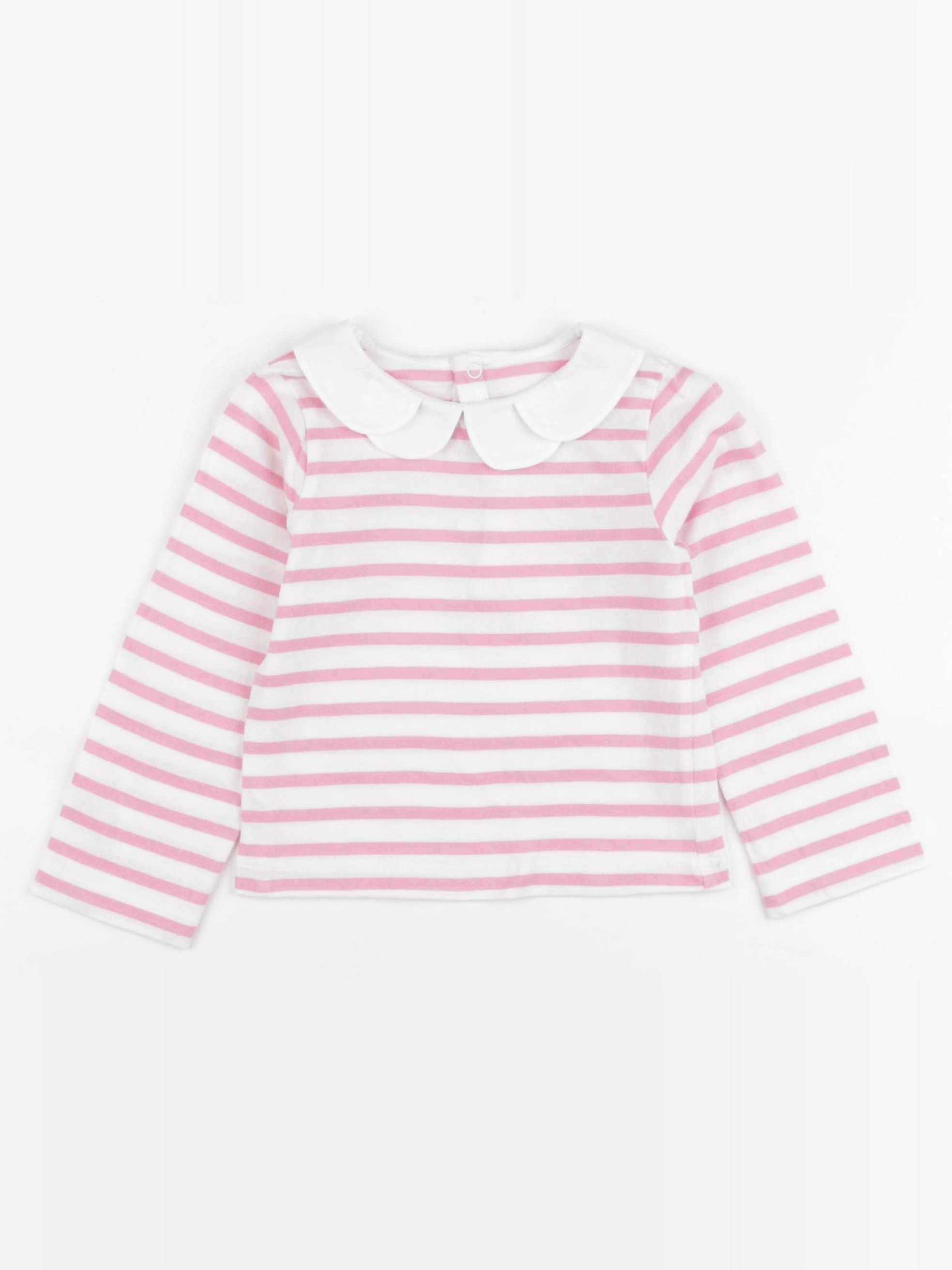 Jacadi - tee-shirt blanc, rose - 36 mois