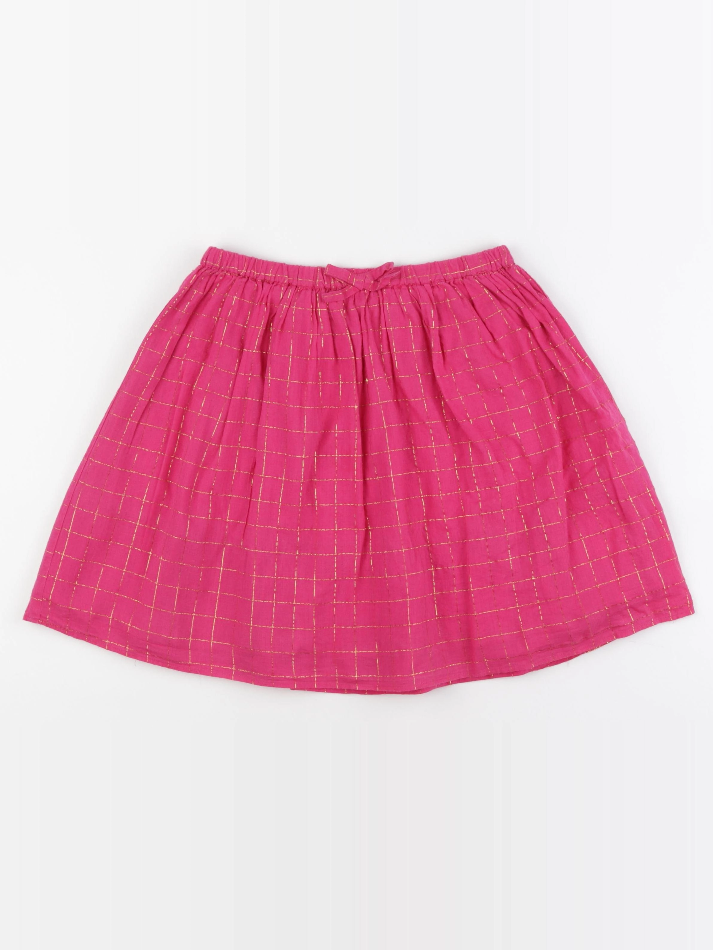 Cyrillus - jupe rose, or - 10 ans