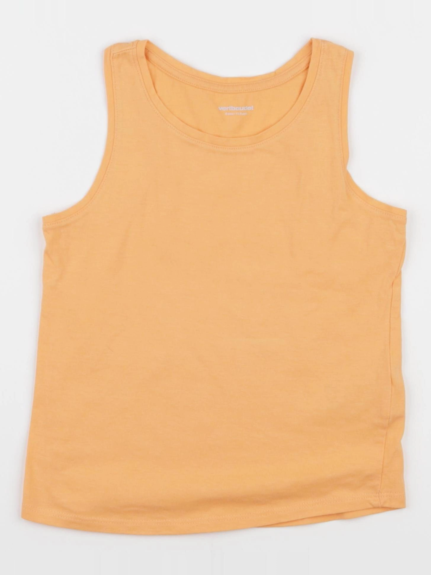 Vertbaudet - débardeur orange - 6 ans