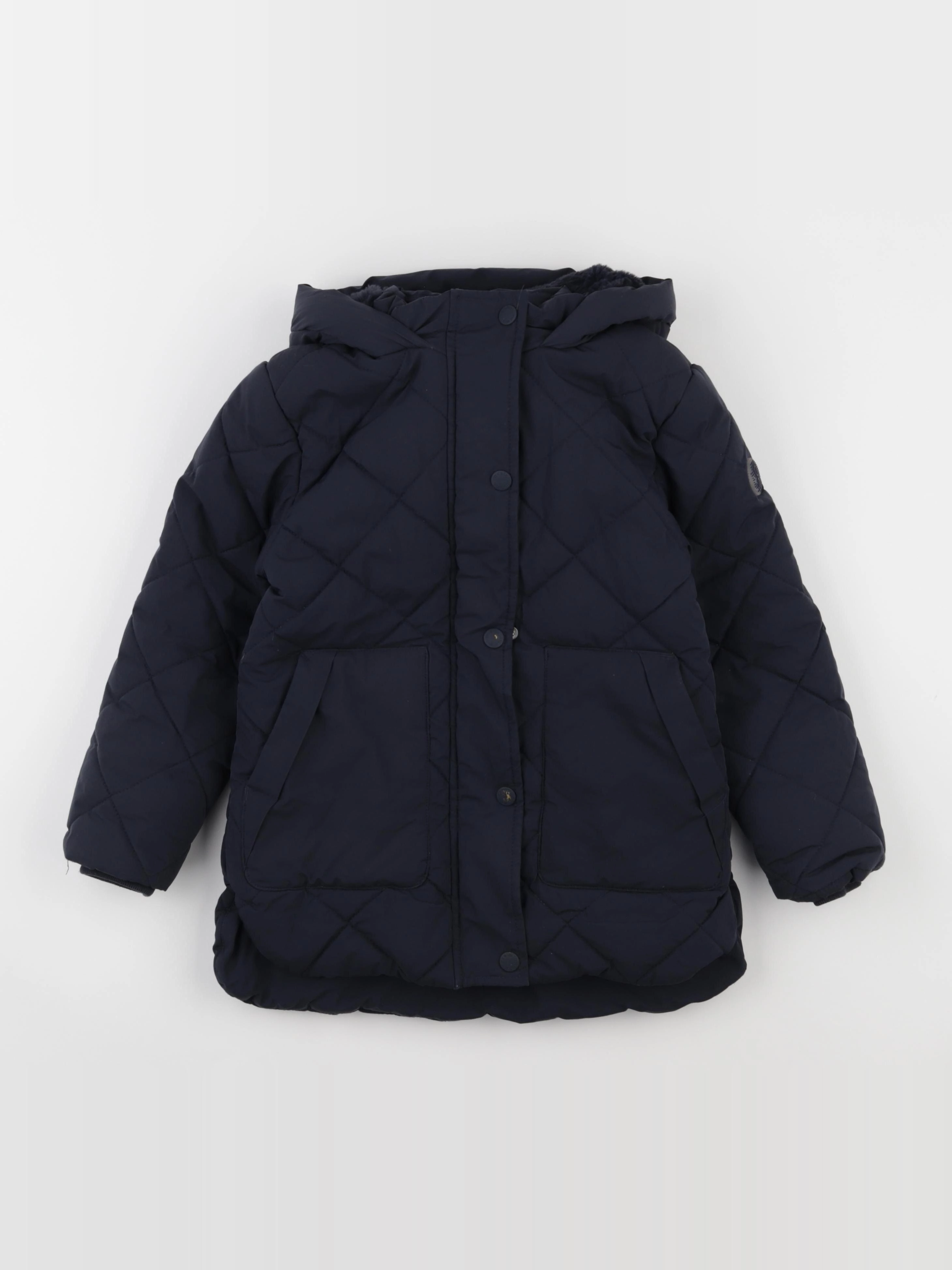 Okaidi - manteau bleu - 6 ans
