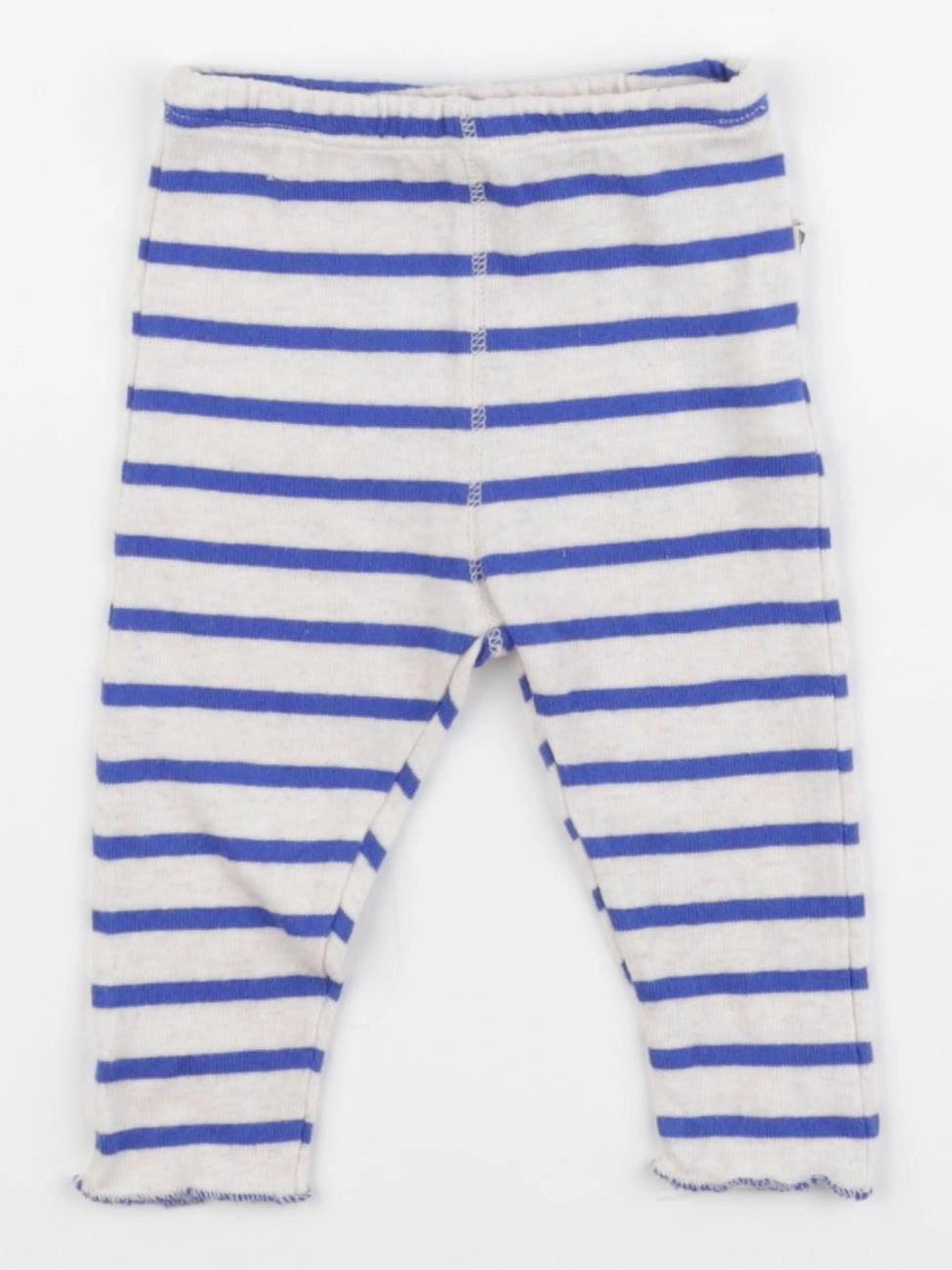 Arsène et les pipelettes - legging bleu, beige - 6 mois