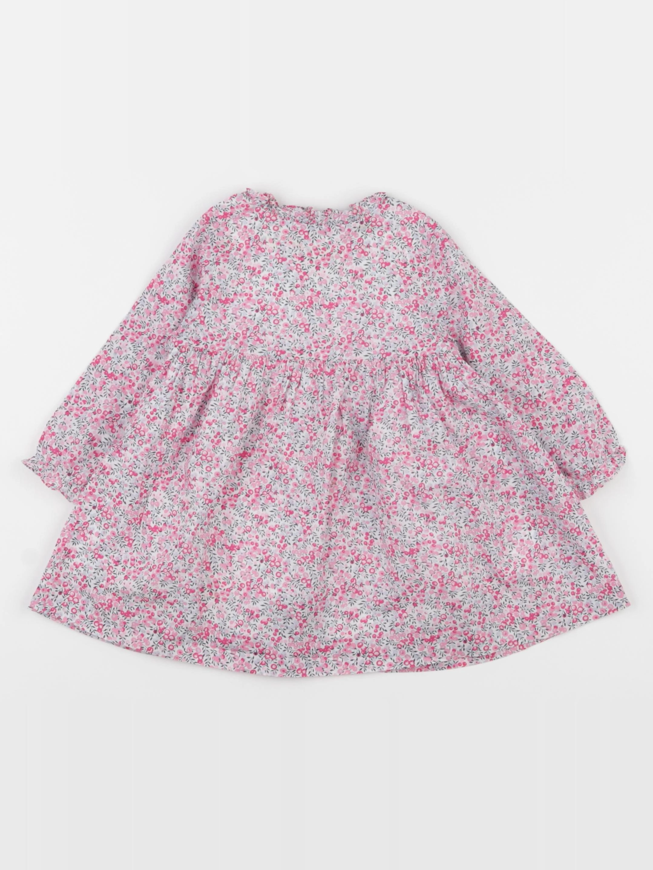 Jacadi - robe liberty rose - 12 mois