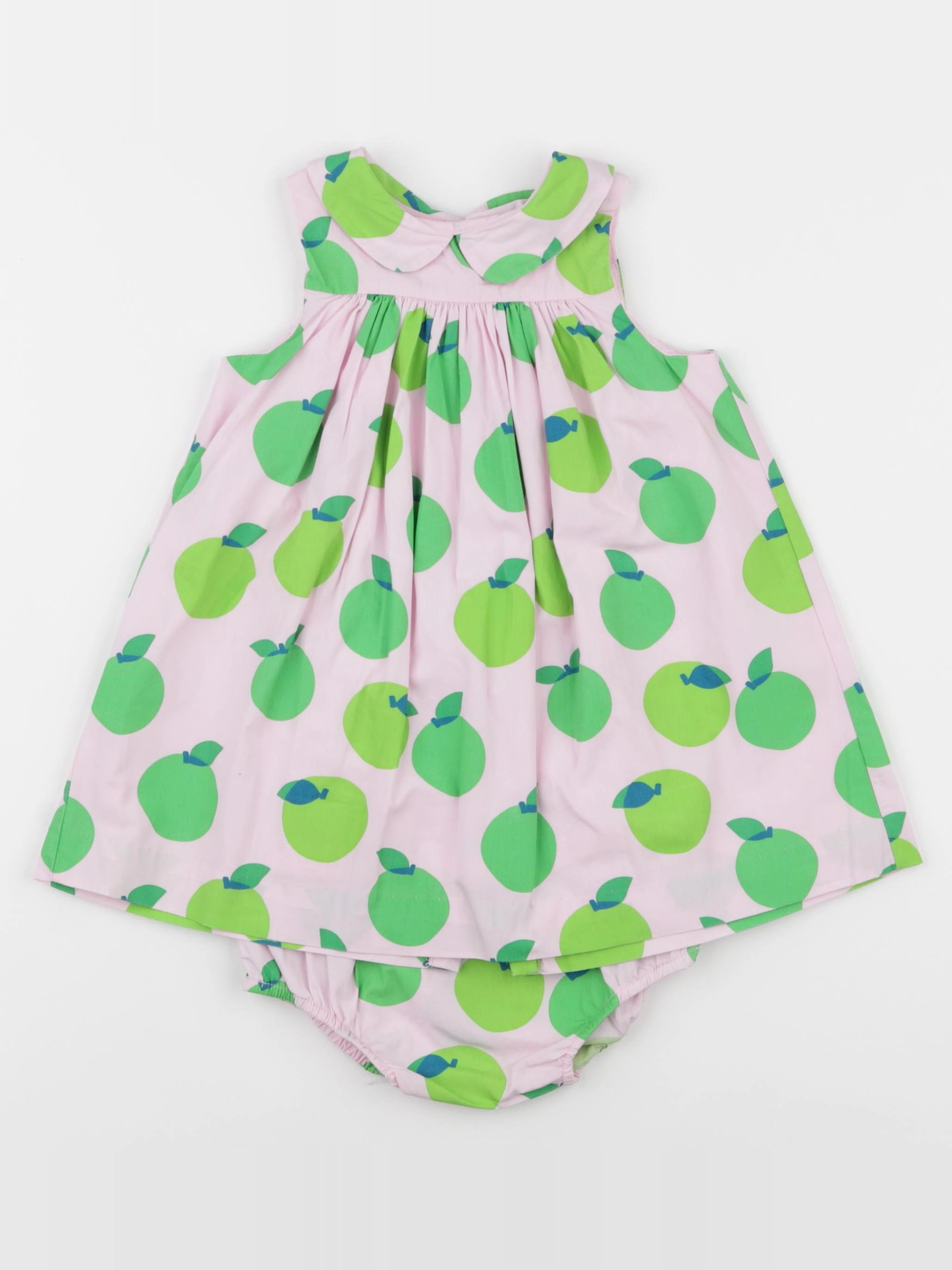 Jacadi - robe rose, vert - 18 mois