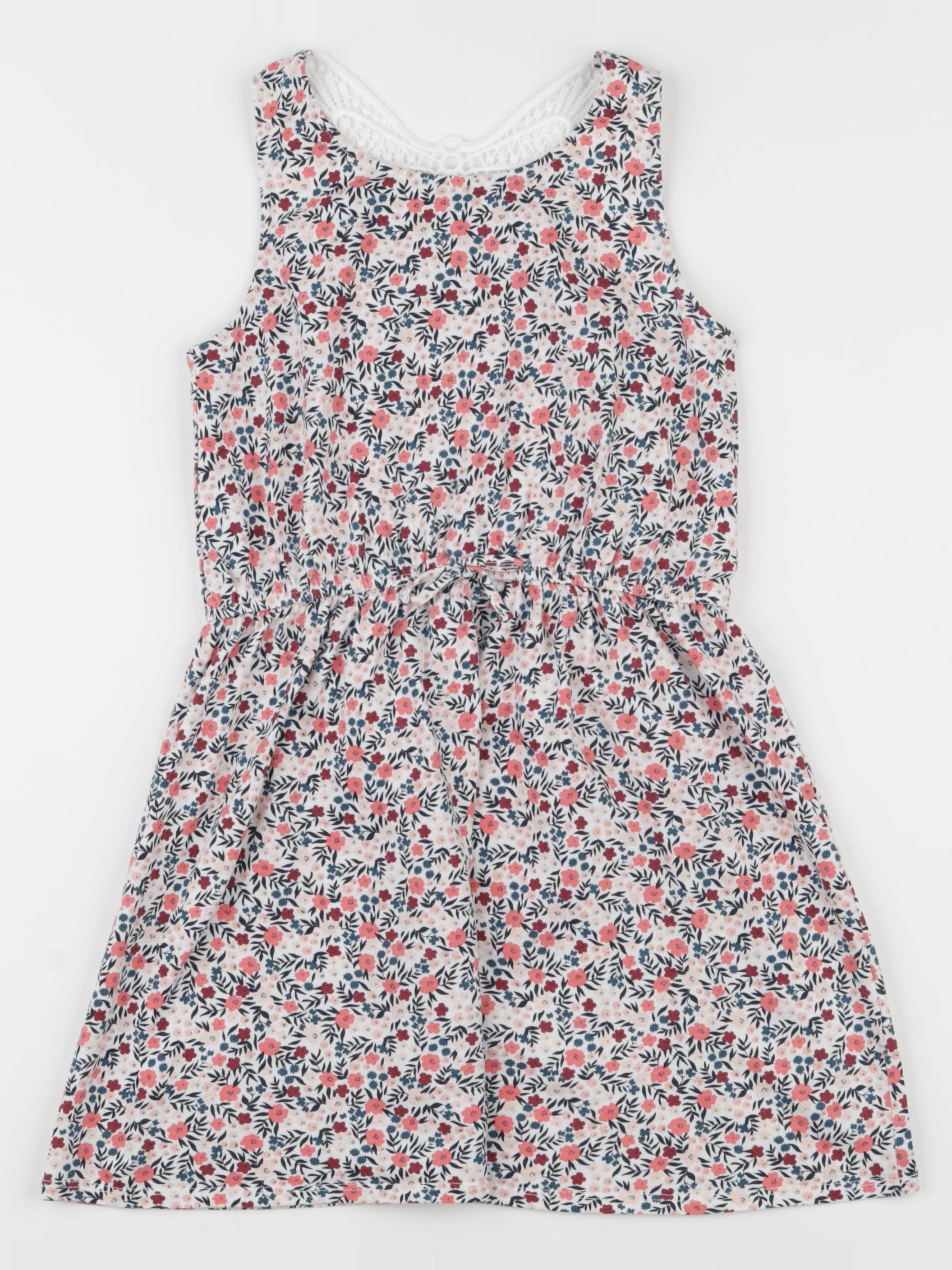 Vertbaudet - robe multicolore - 8 ans