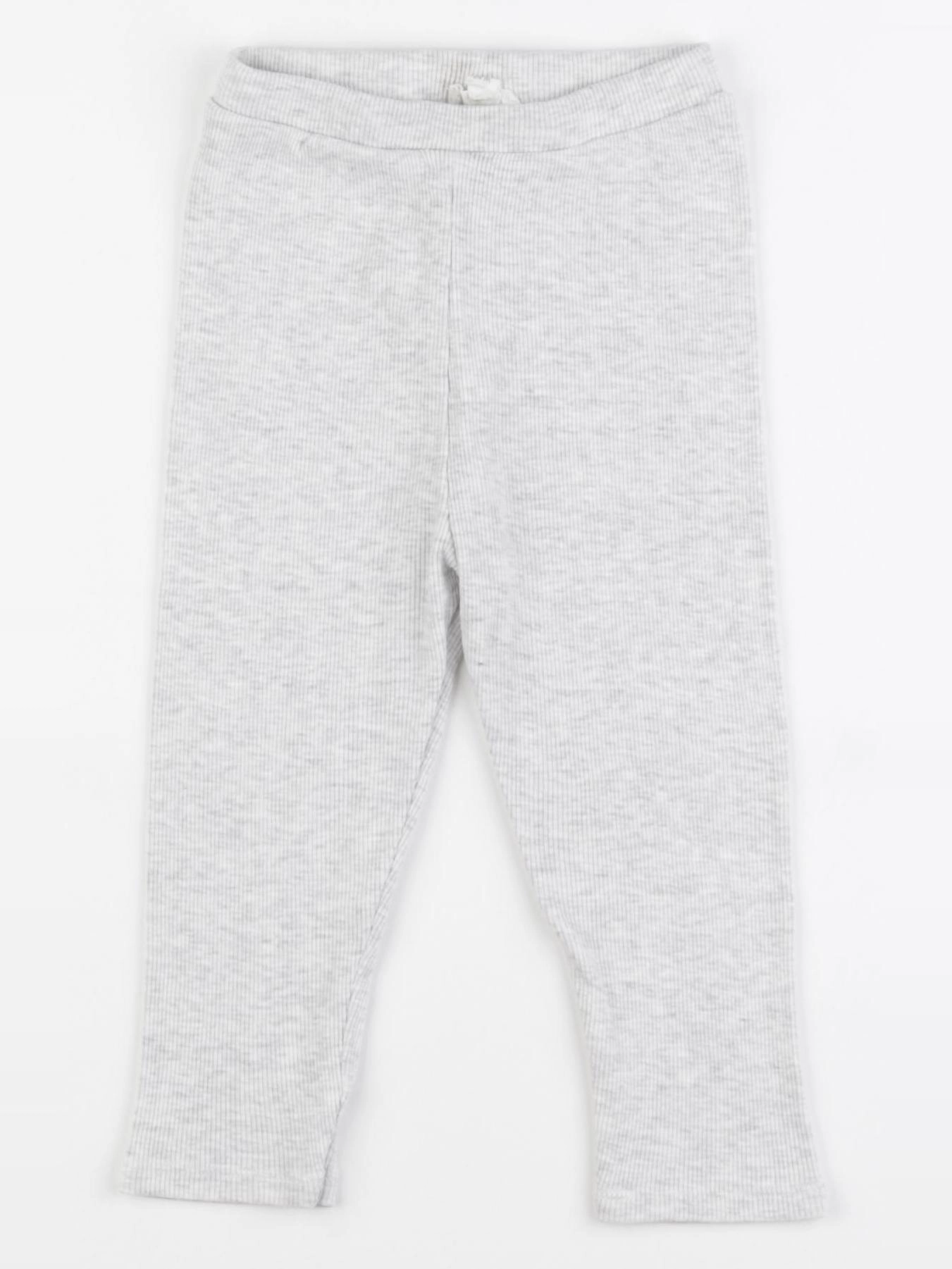 Vertbaudet - legging gris - 24 mois