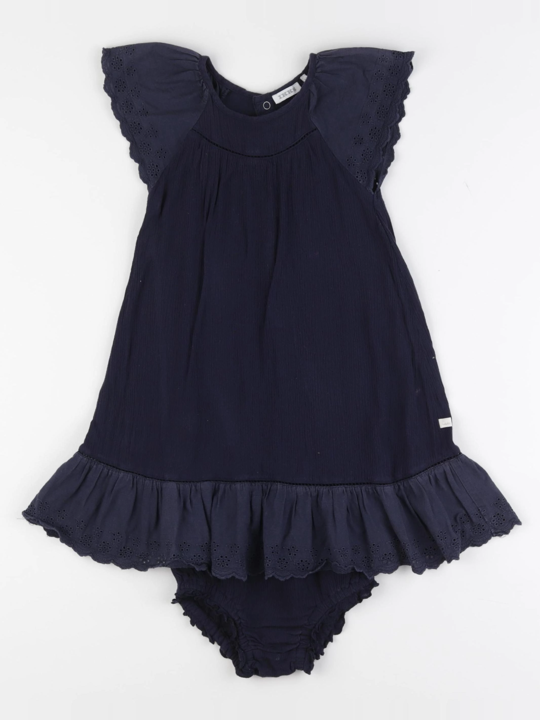 IKKS - robe bleu - 3 ans