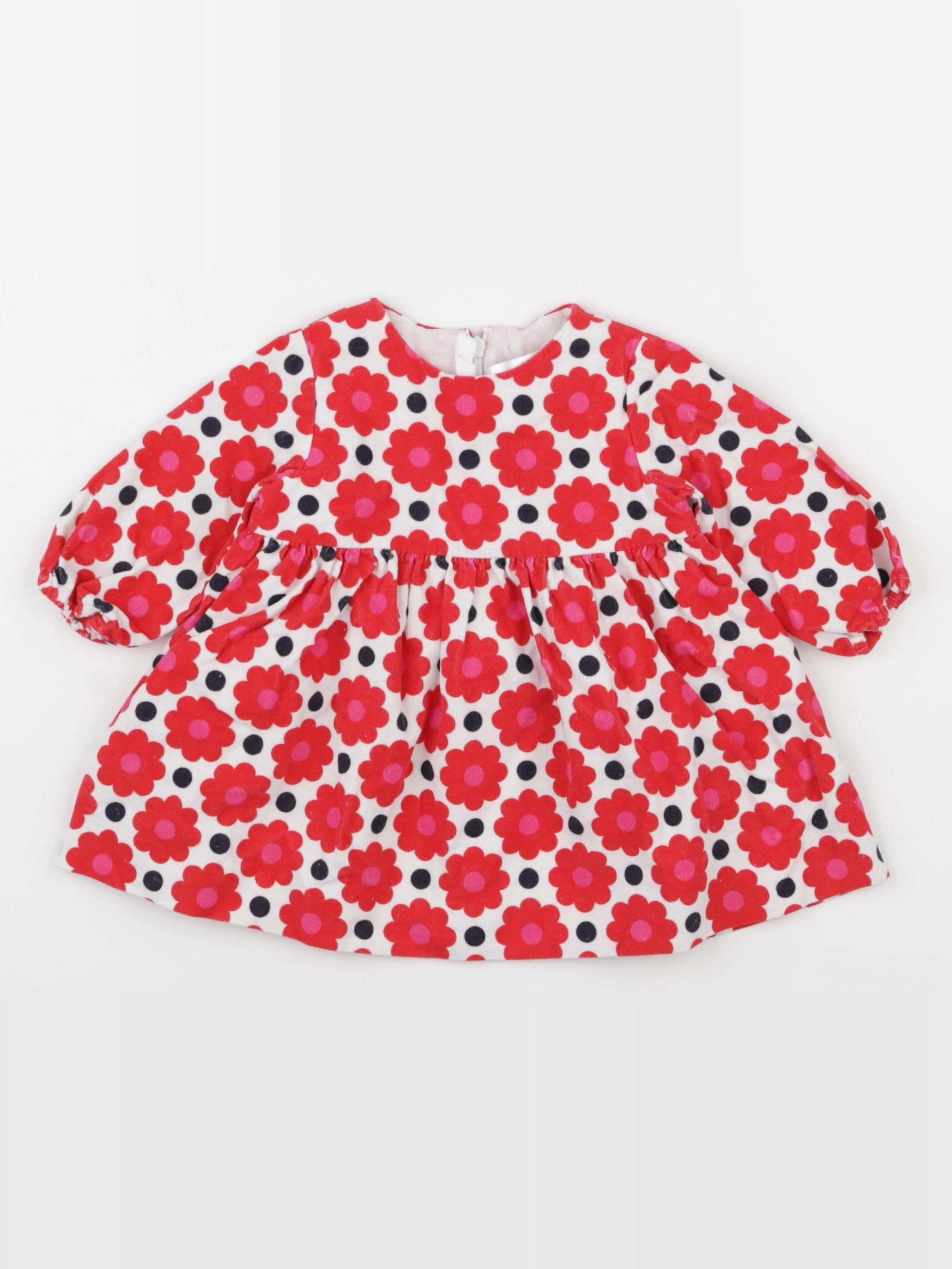 Jacadi - robe rouge - 6 mois