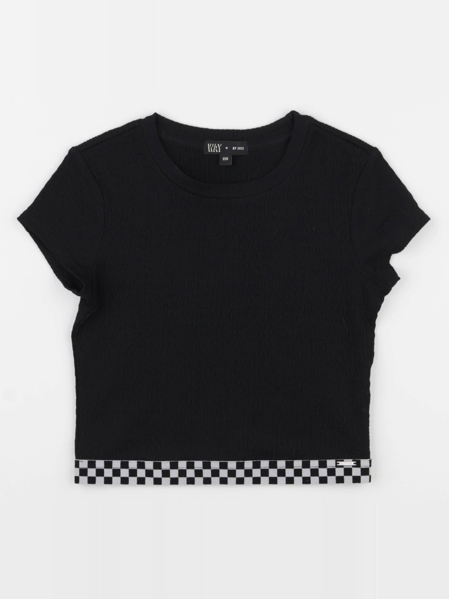 IKKS - blouse noir - 10 ans