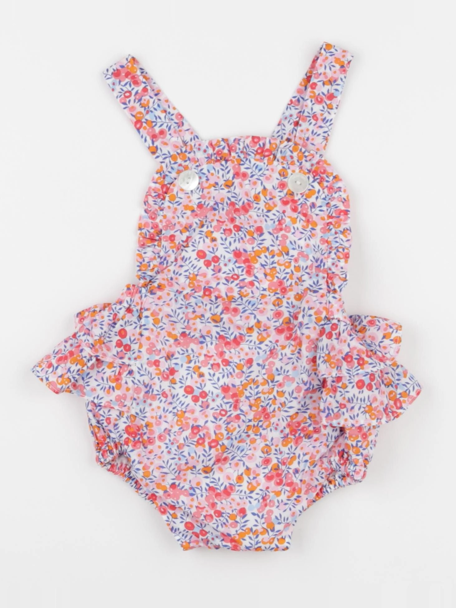 Jacadi - salopette liberty multicolore - 18 mois