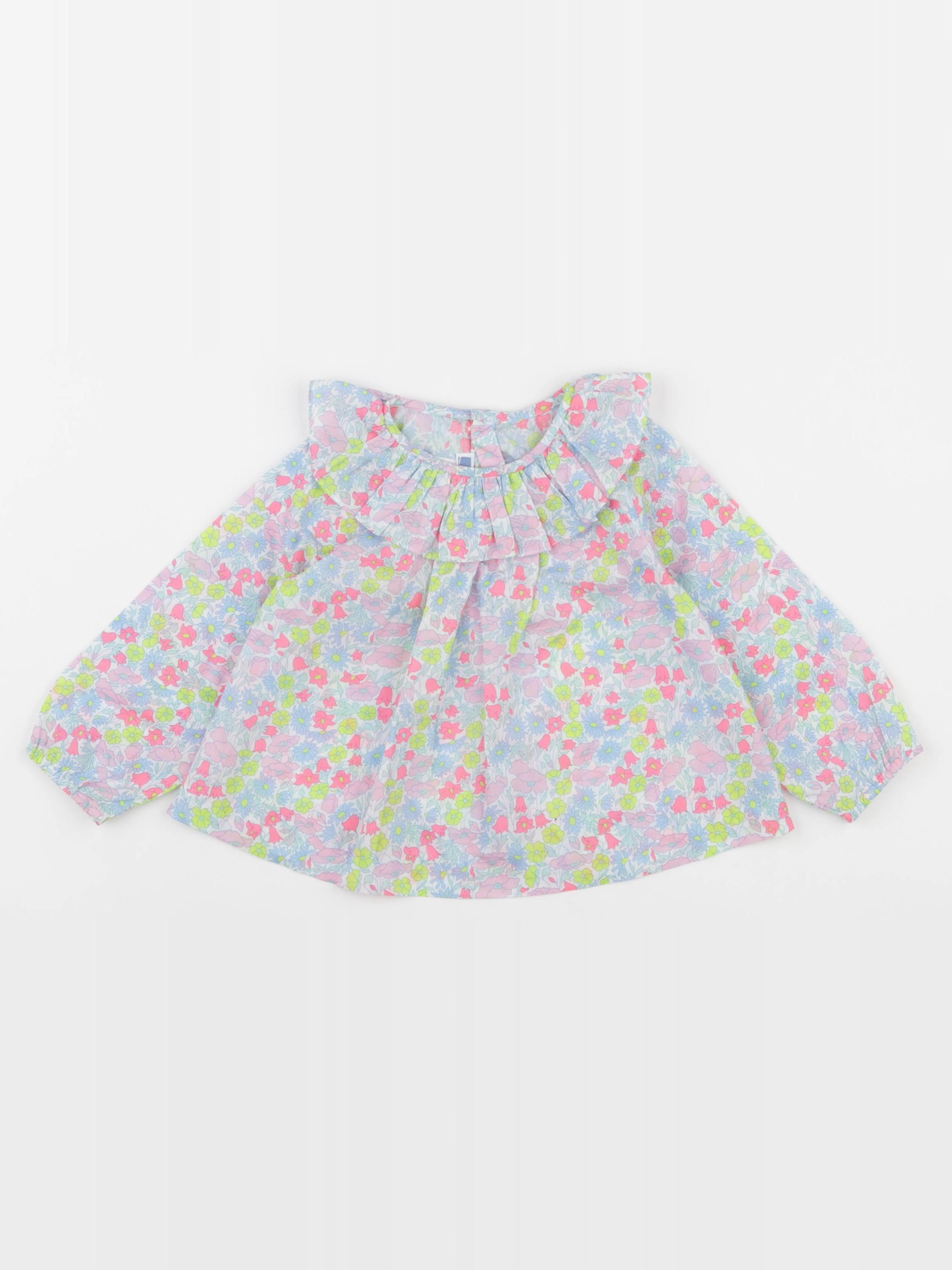 Jacadi - blouse liberty multicolore - 18 mois