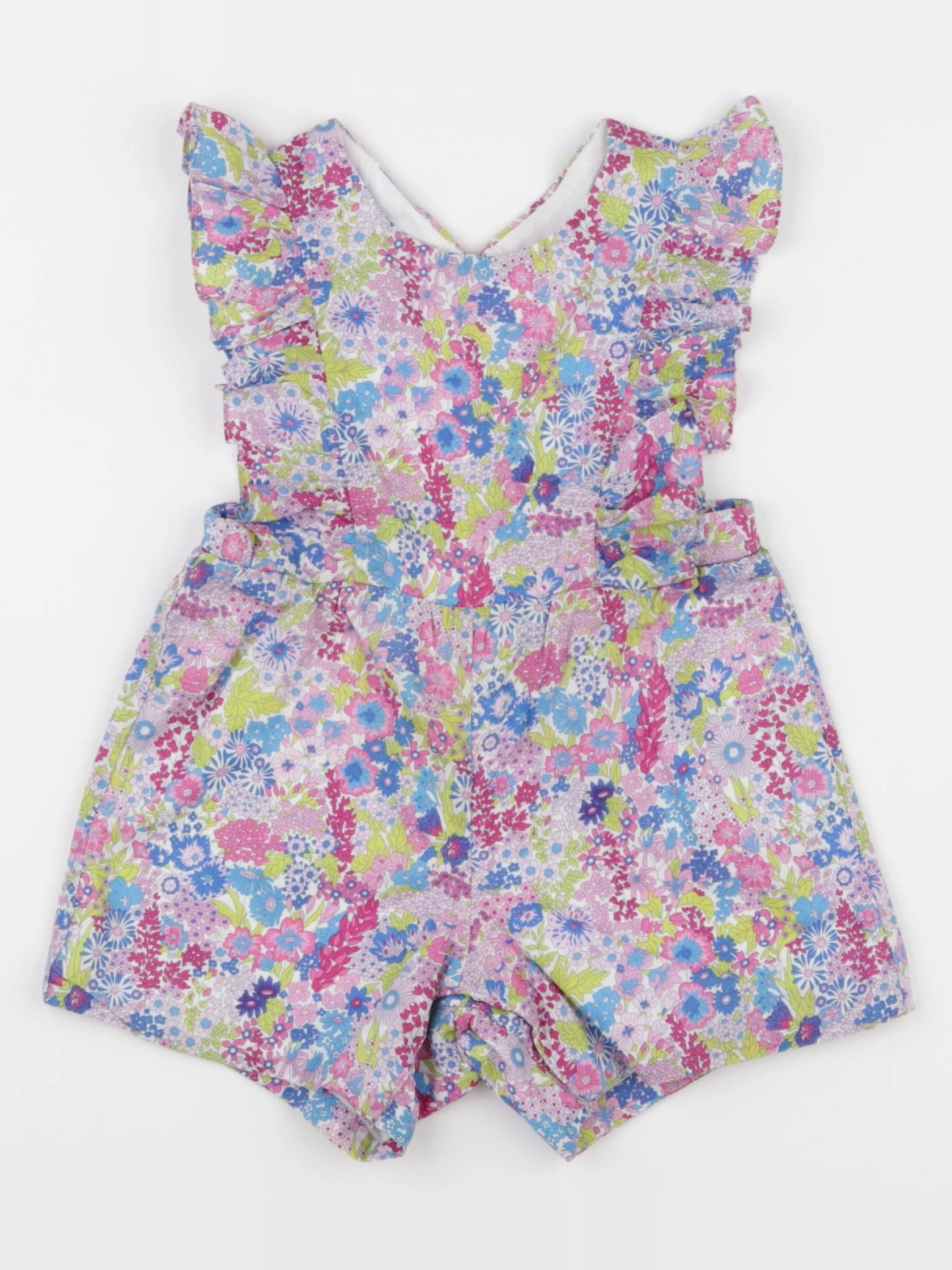 Jacadi - combinaison liberty multicolore - 18 mois