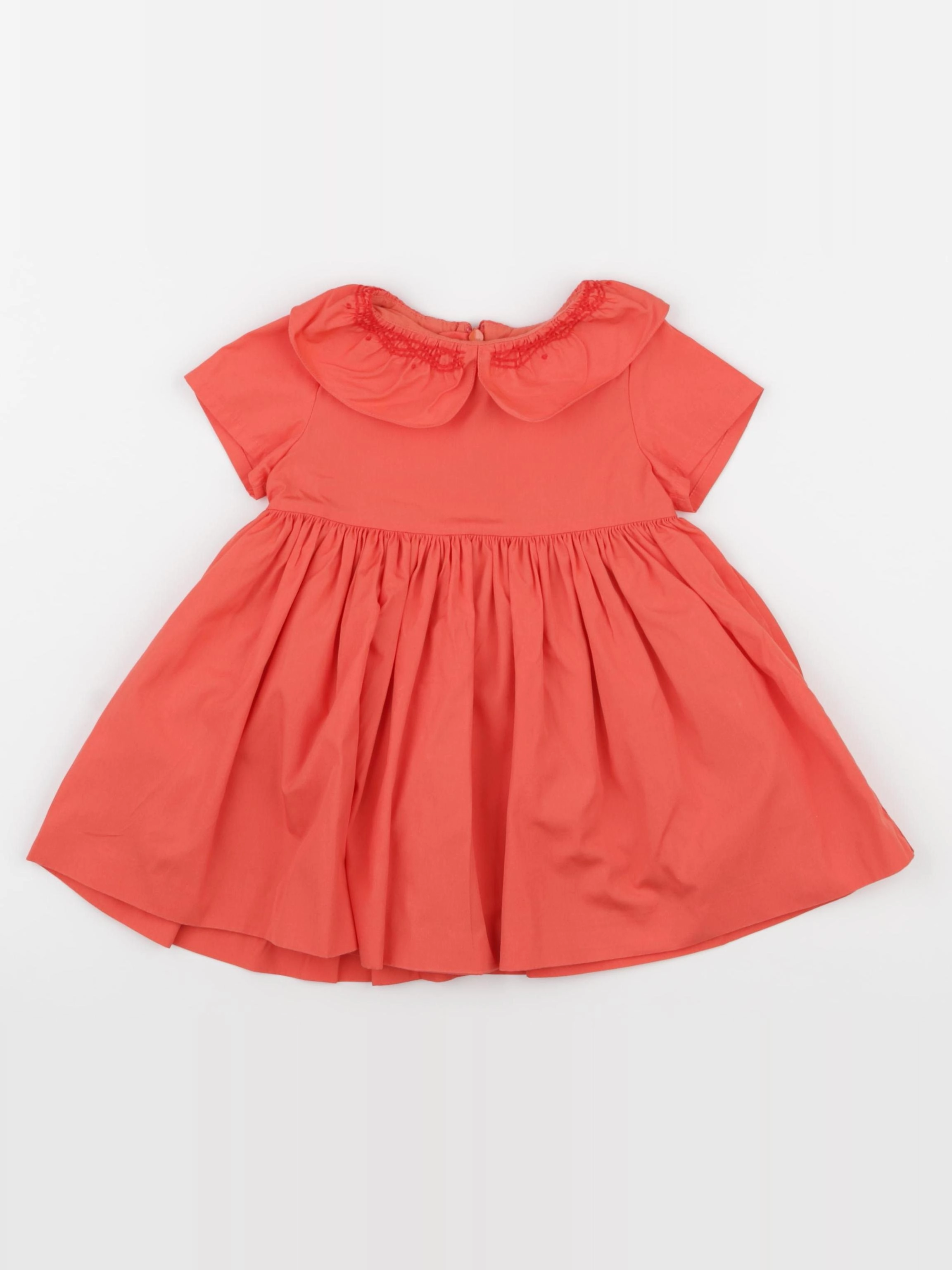 Jacadi - robe orange - 18 mois