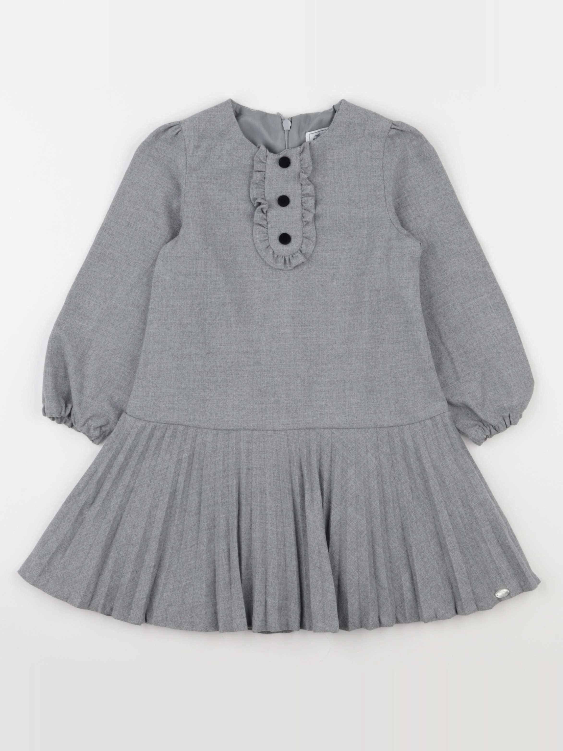Tartine & Chocolat - robe gris - 4 ans