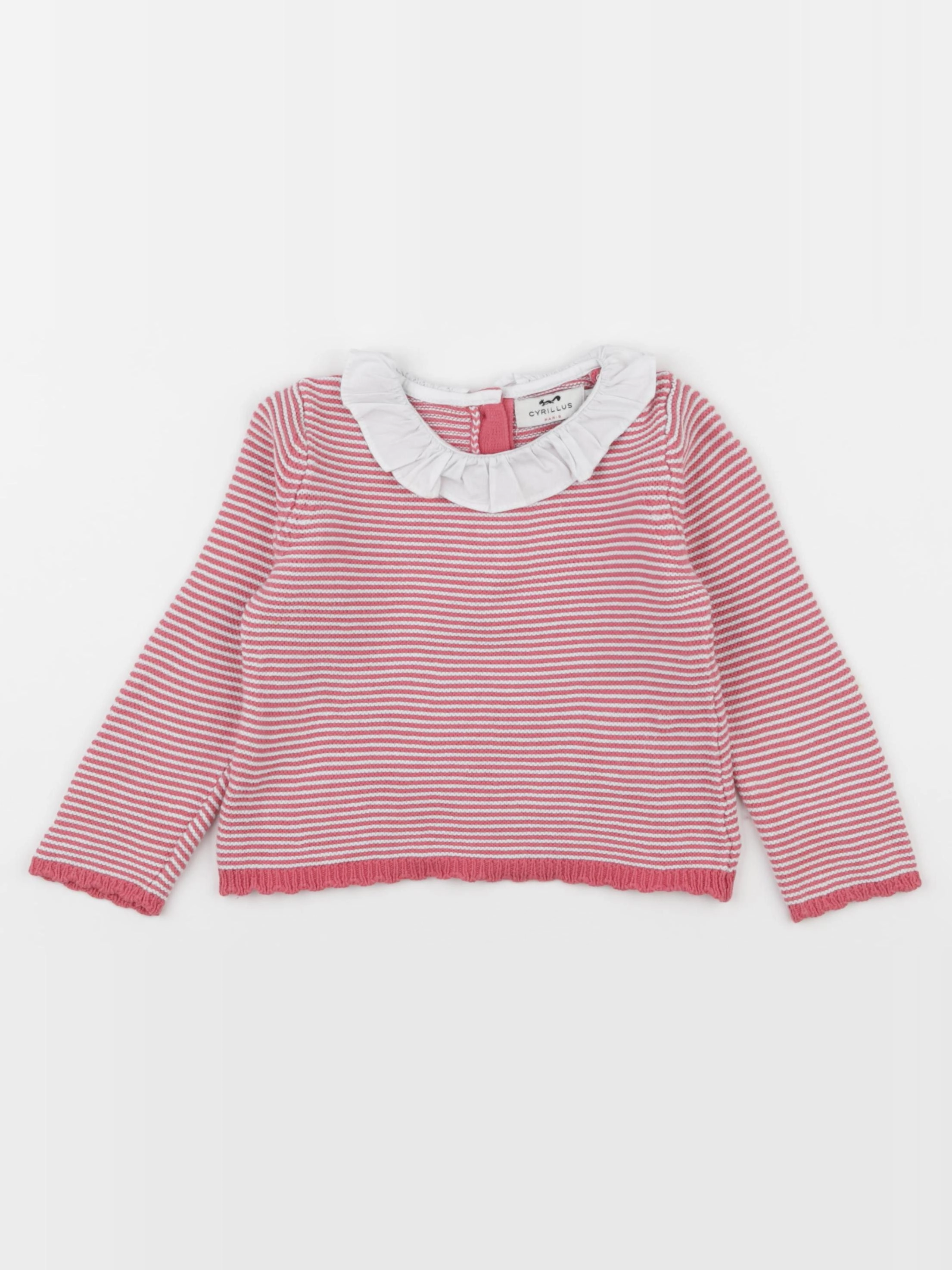 Cyrillus - pull rose - 24 mois