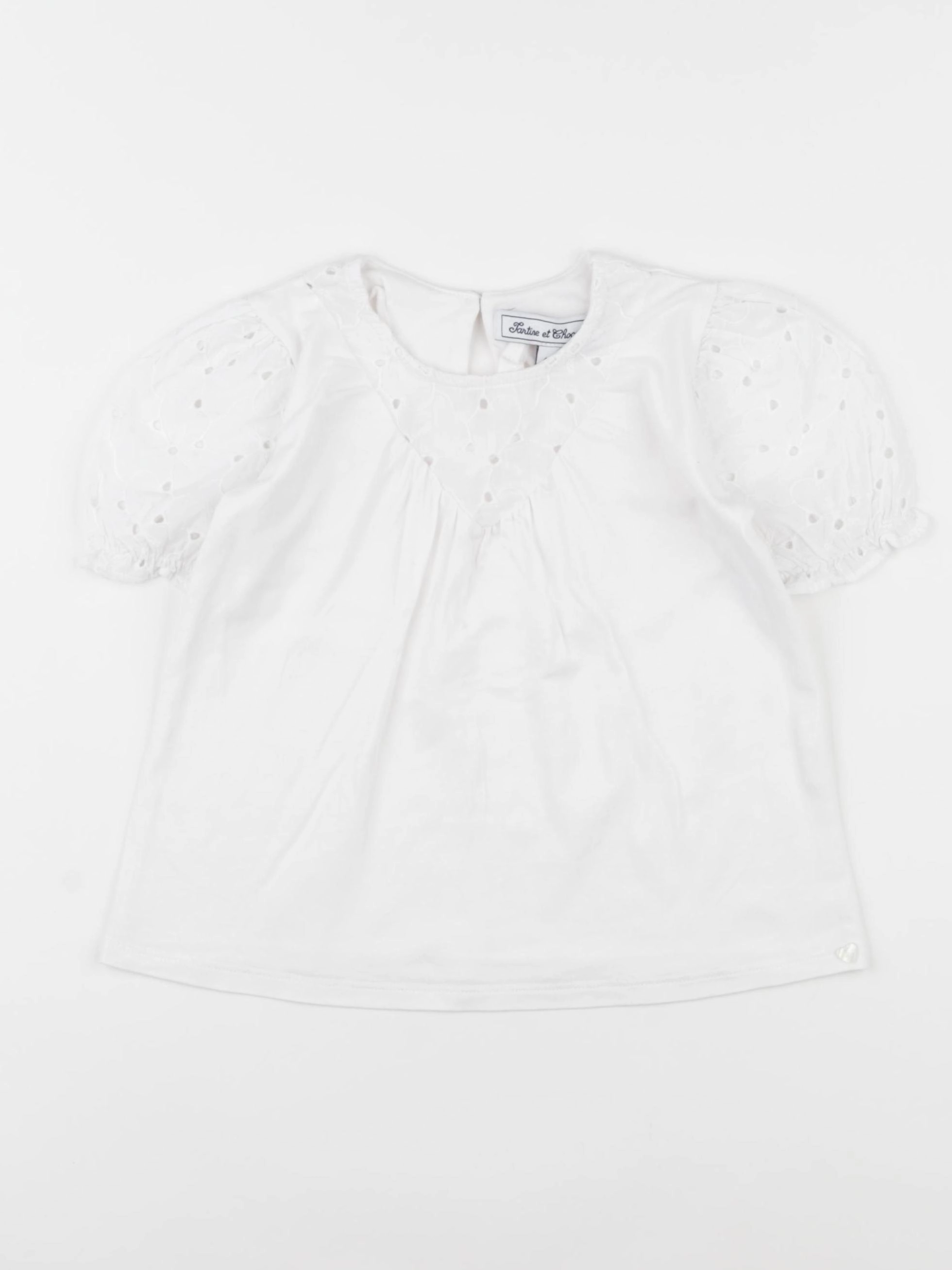 Tartine & Chocolat - tee-shirt blanc - 4 ans