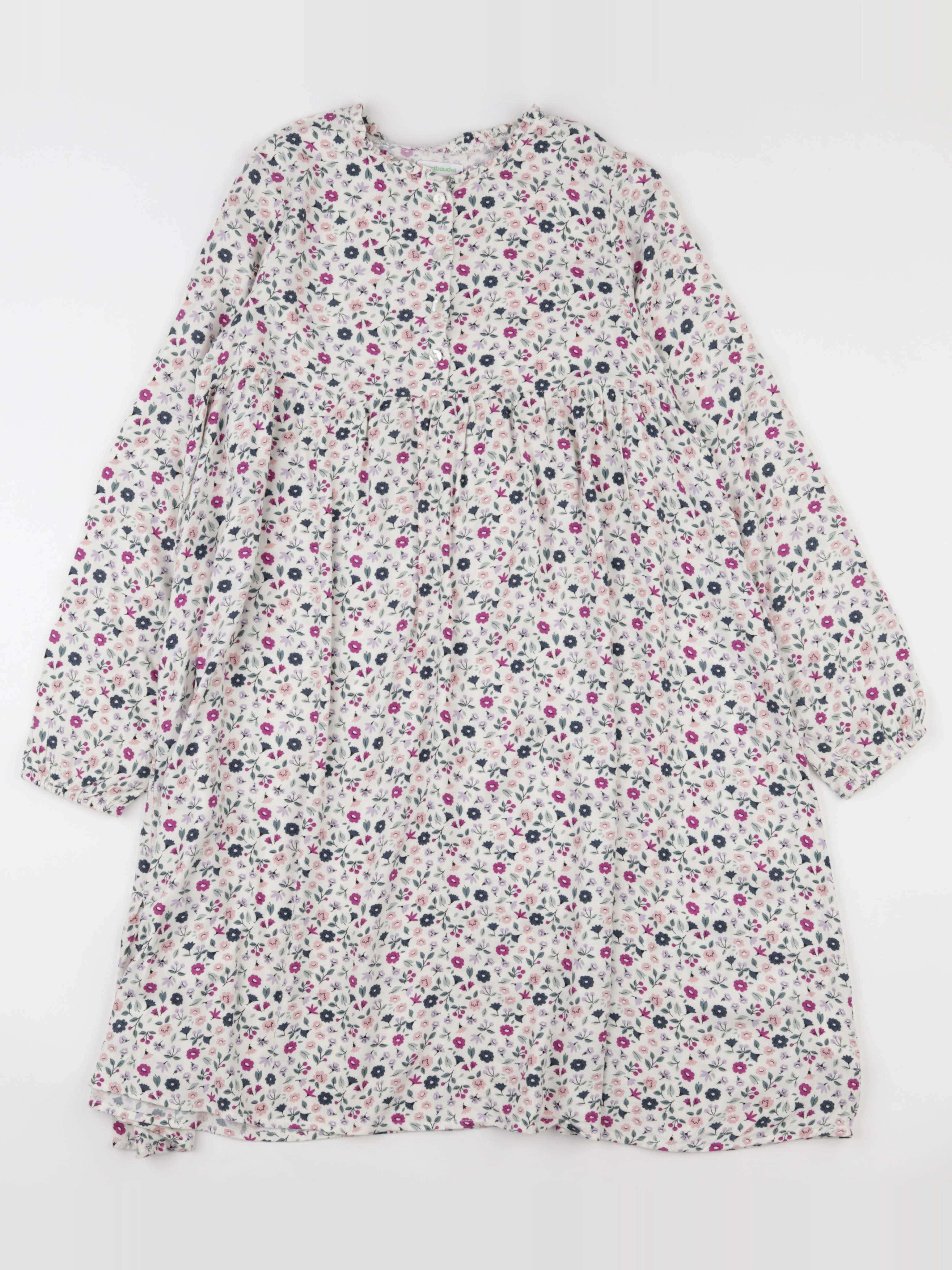 Vertbaudet - robe rose, violet - 12 ans