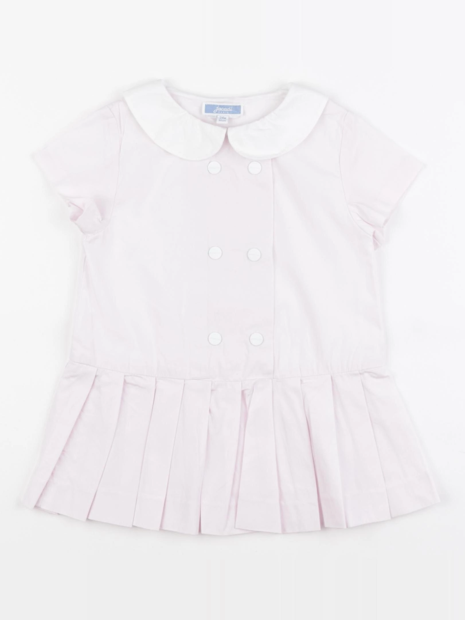 Jacadi - robe rose - 24 mois