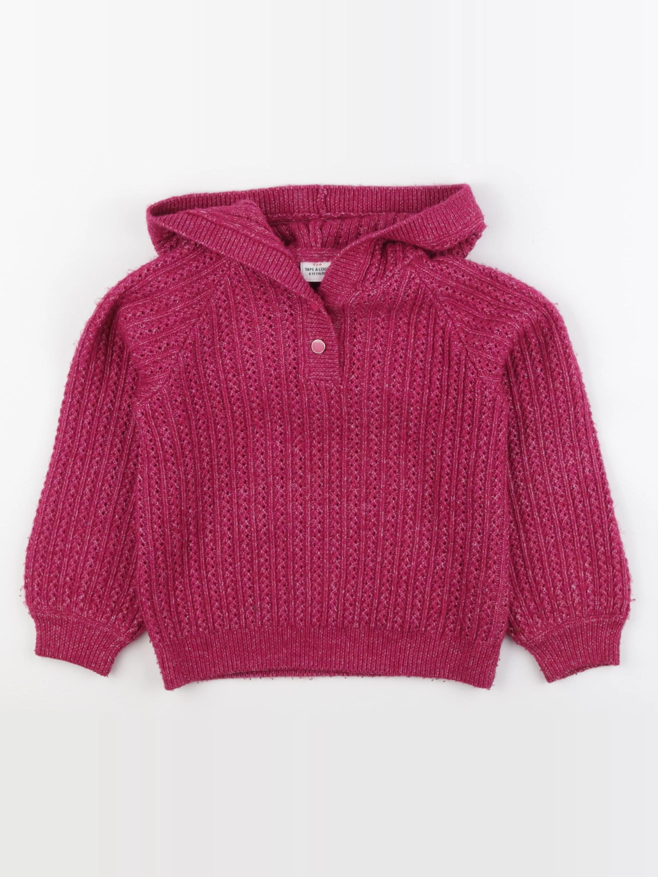 Tape à l'oeil - pull rose - 6 ans