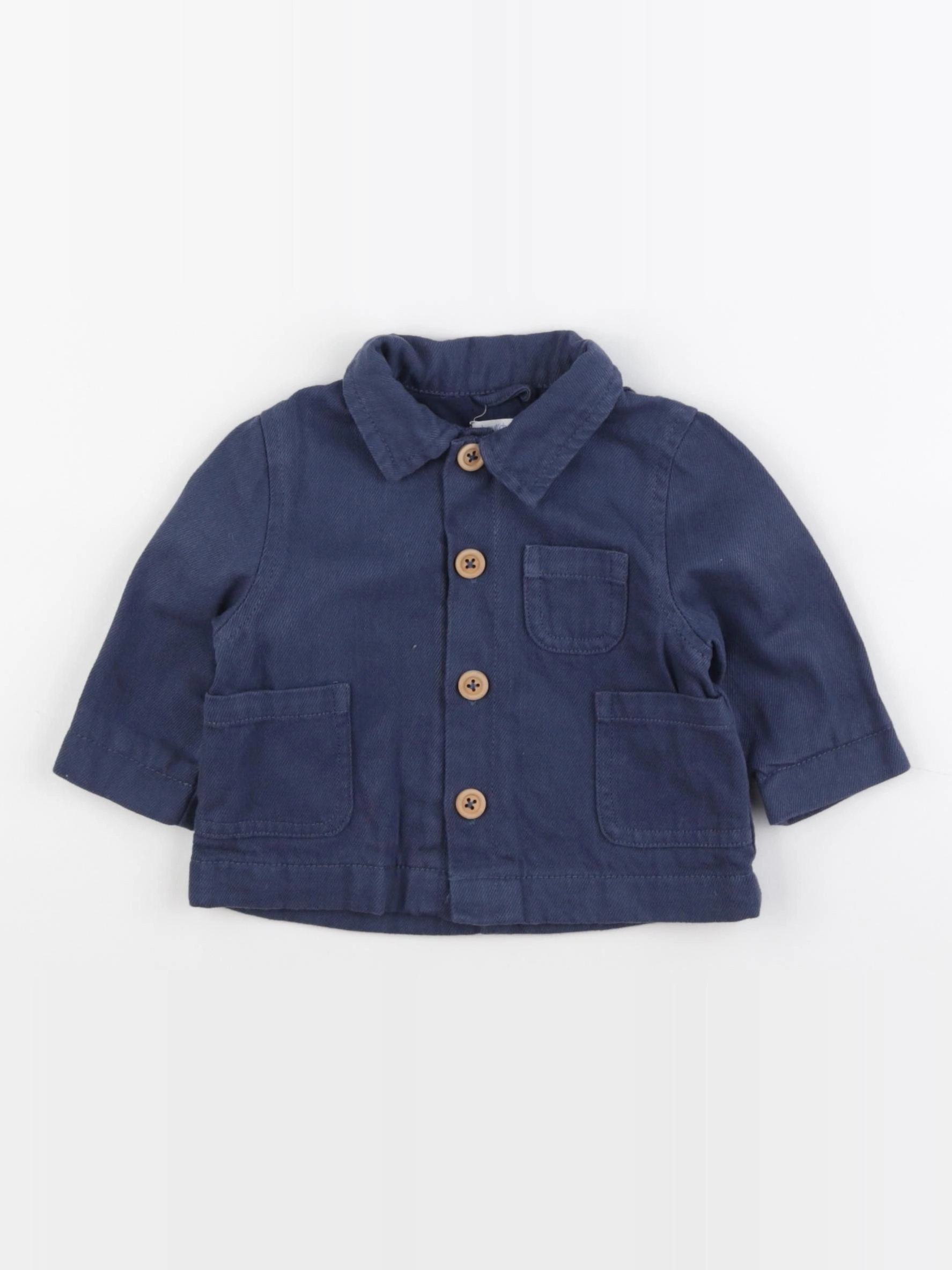 Boutchou - veste bleu - 6 mois