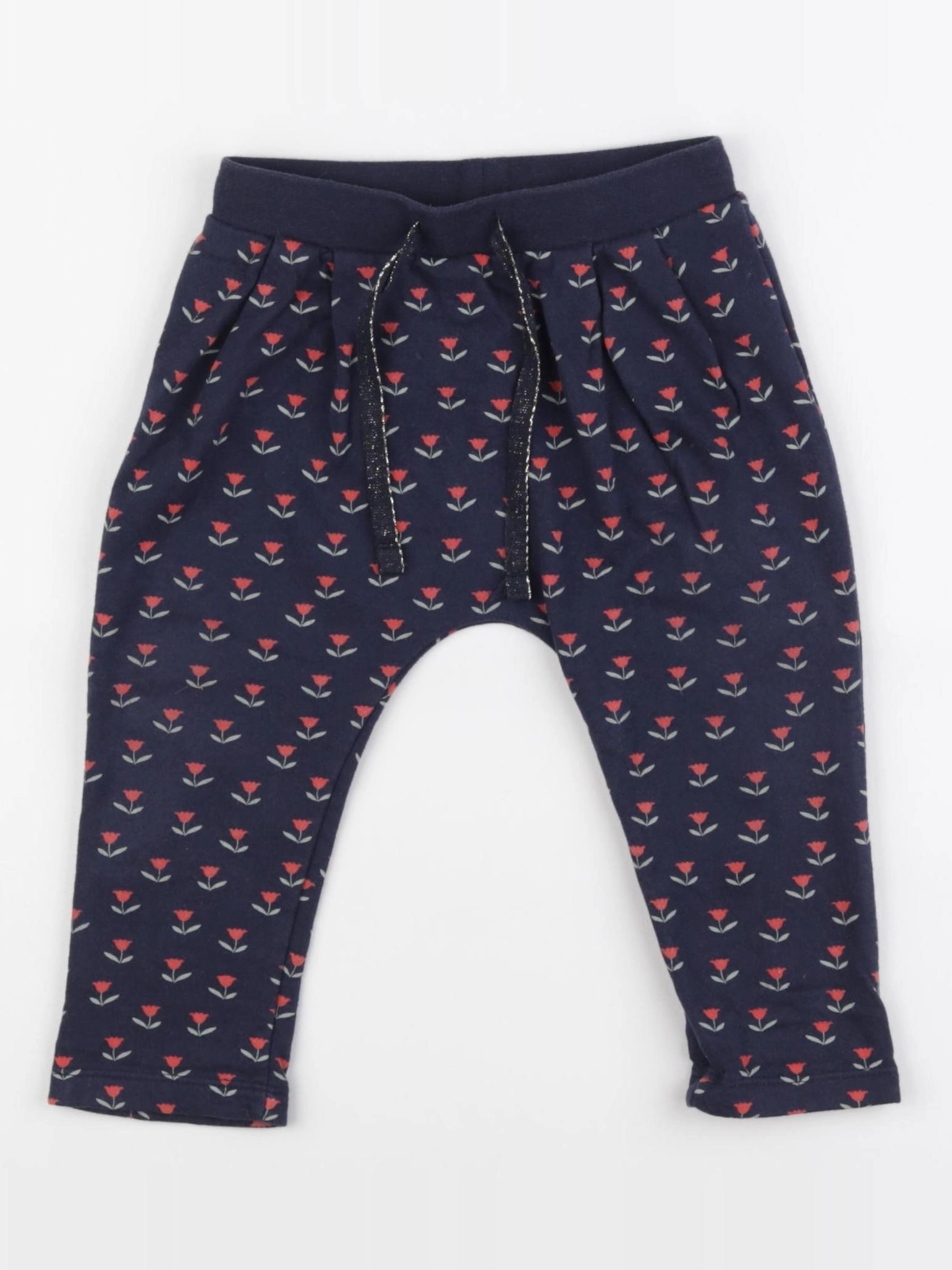 Boutchou - jogging bleu, or - 18 mois