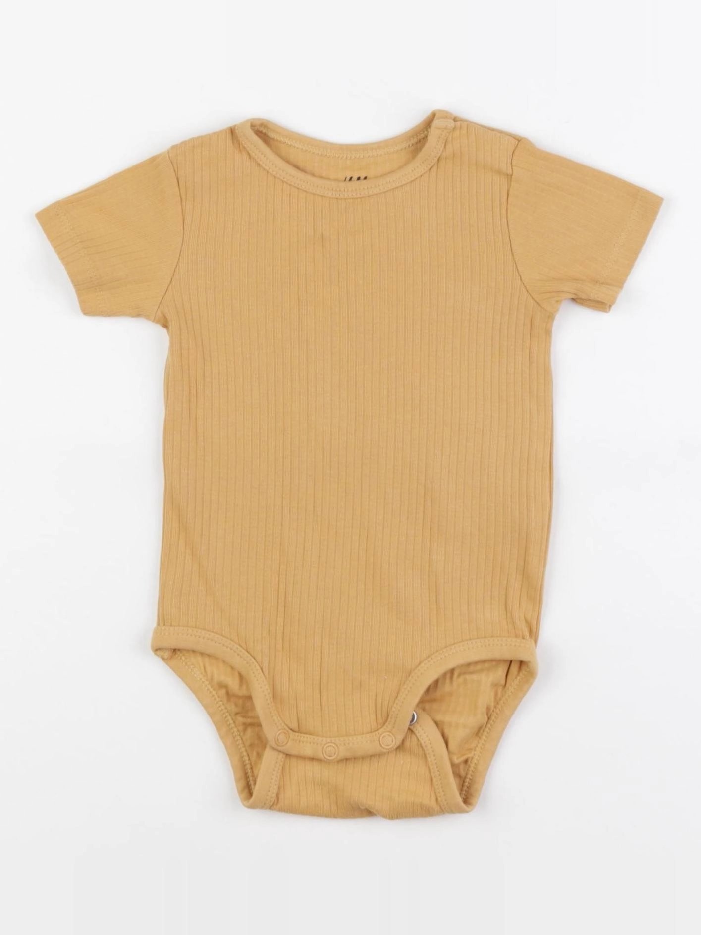 H&M - body jaune - 9 mois