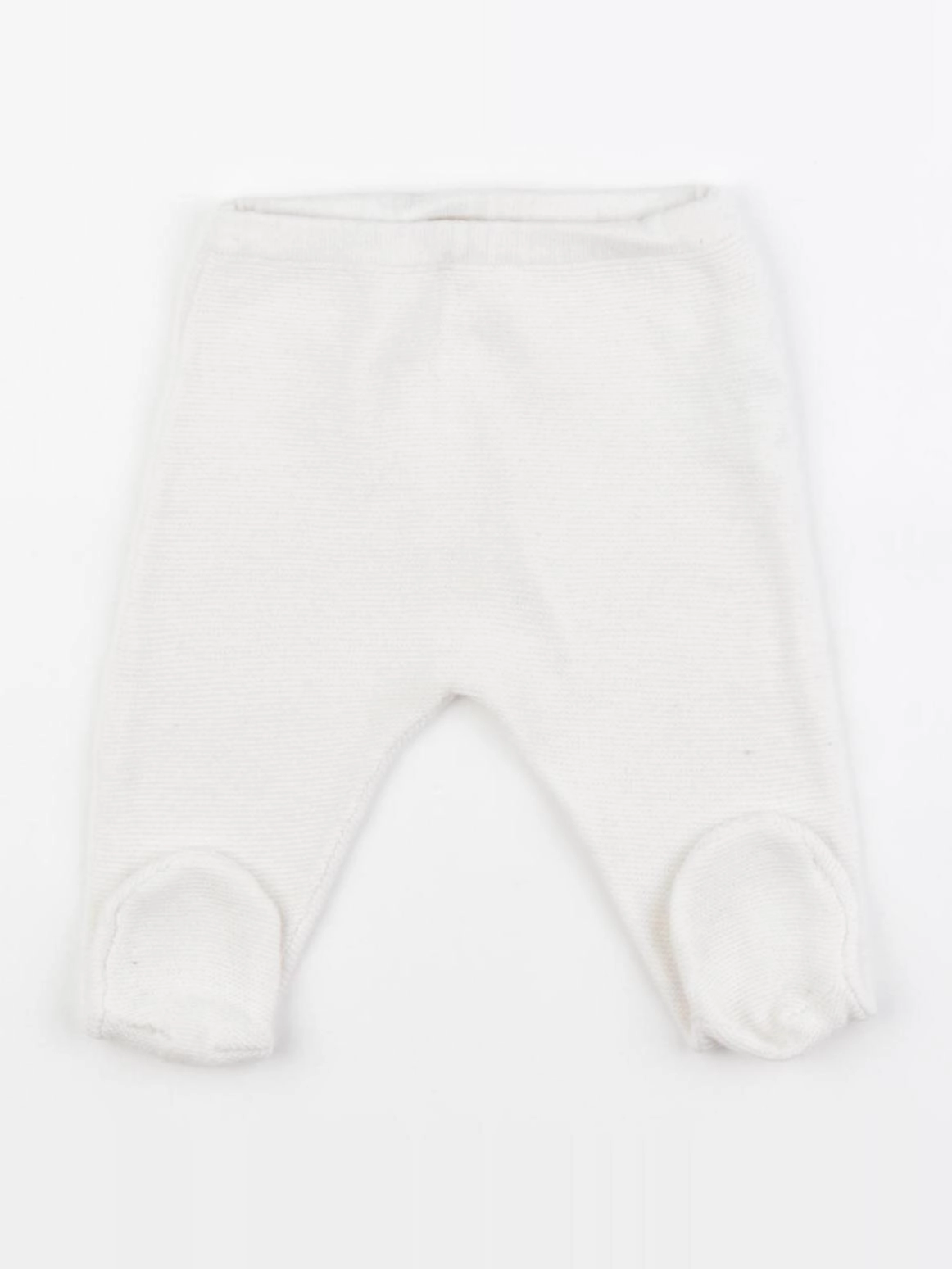 Boutchou - legging blanc - 1 mois
