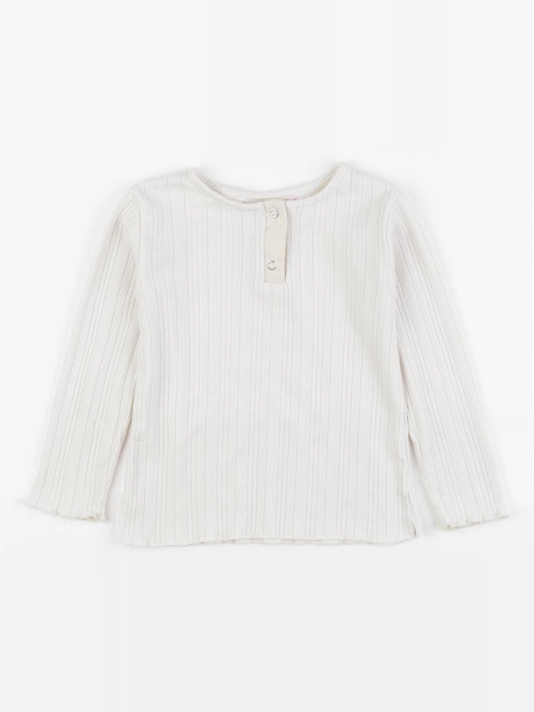Zara - maillot de corps blanc - 3 ans