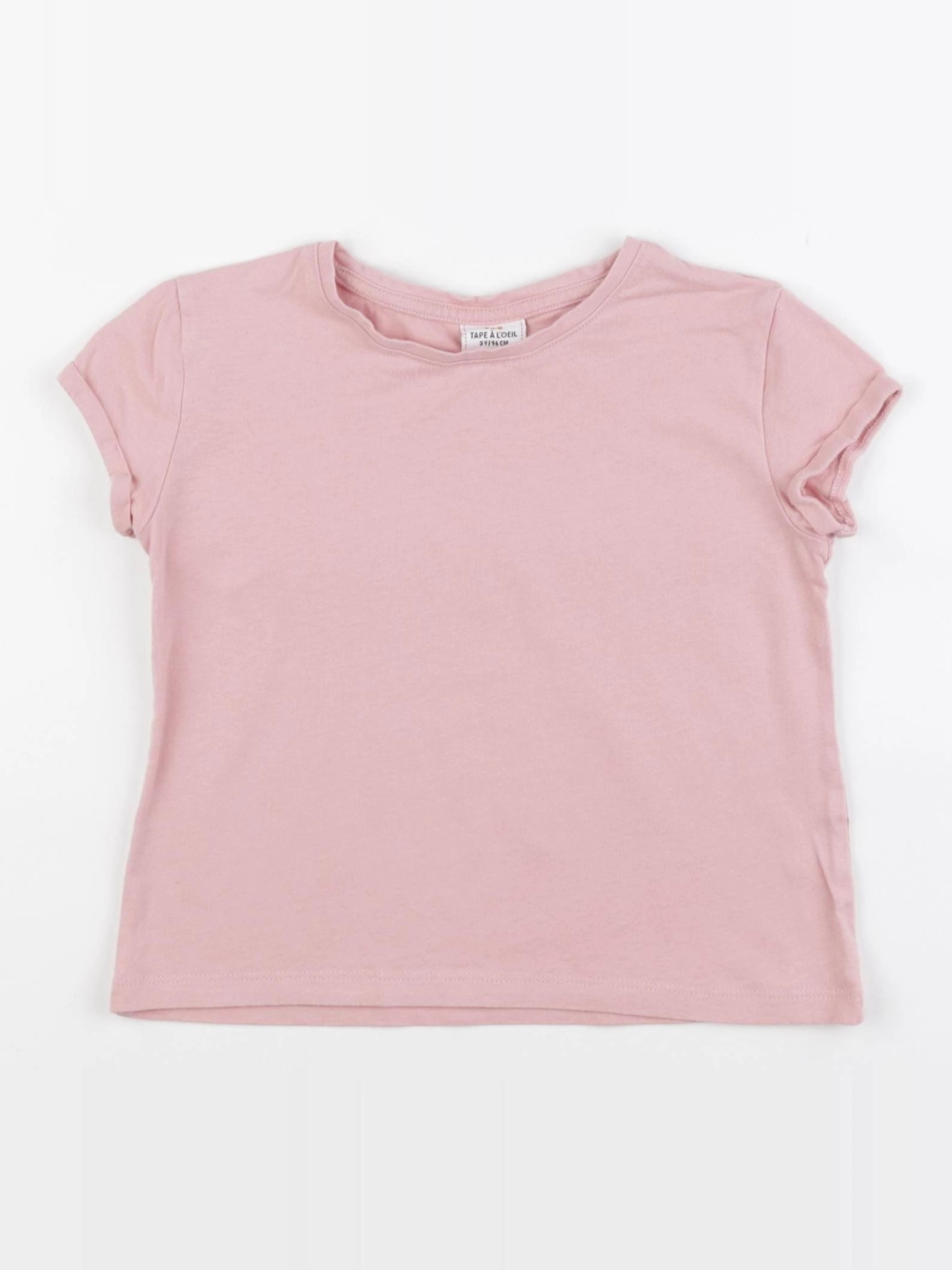 Tape à l'oeil - tee-shirt rose - 3 ans