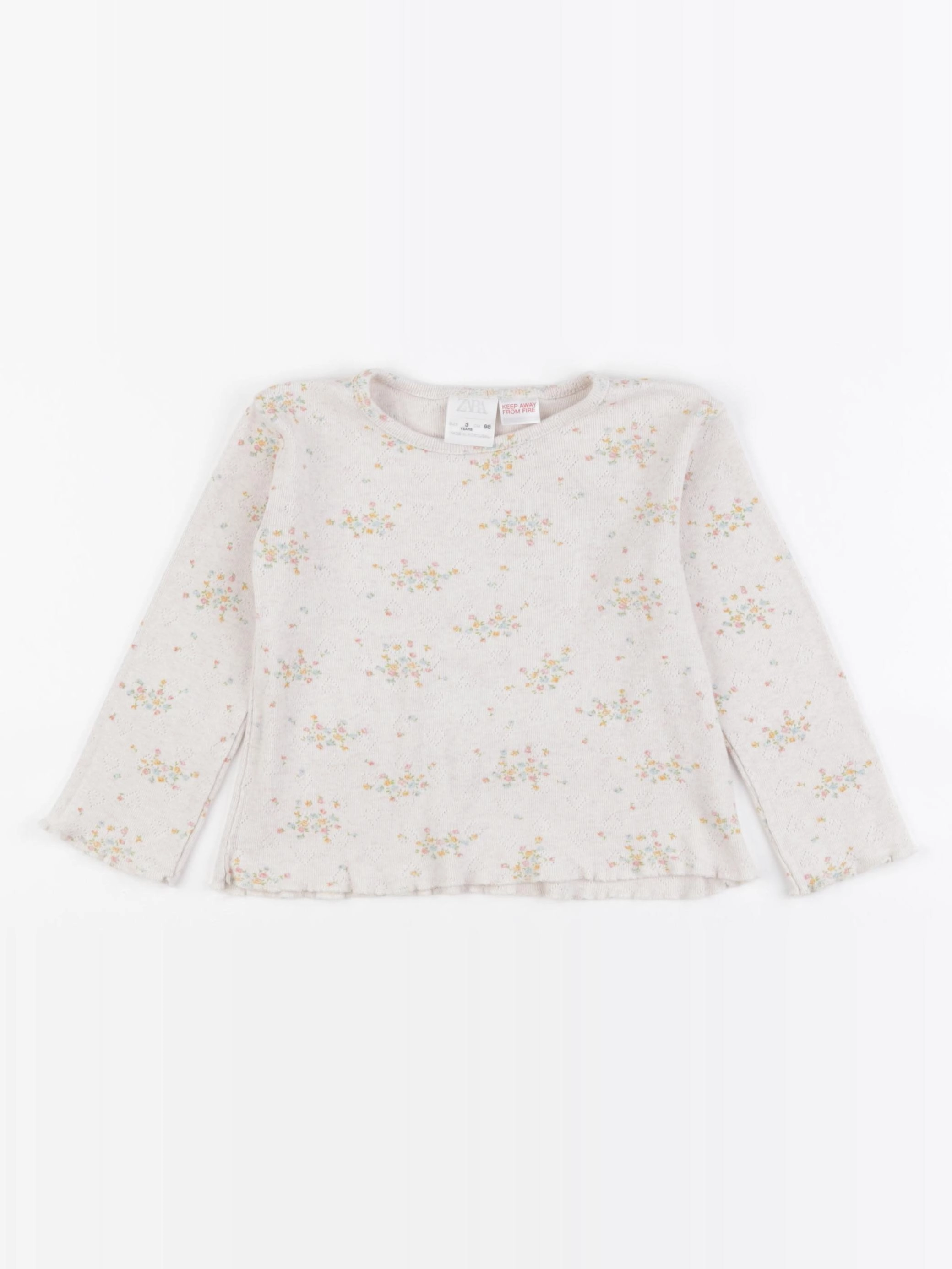 Zara - maillot de corps beige - 3 ans