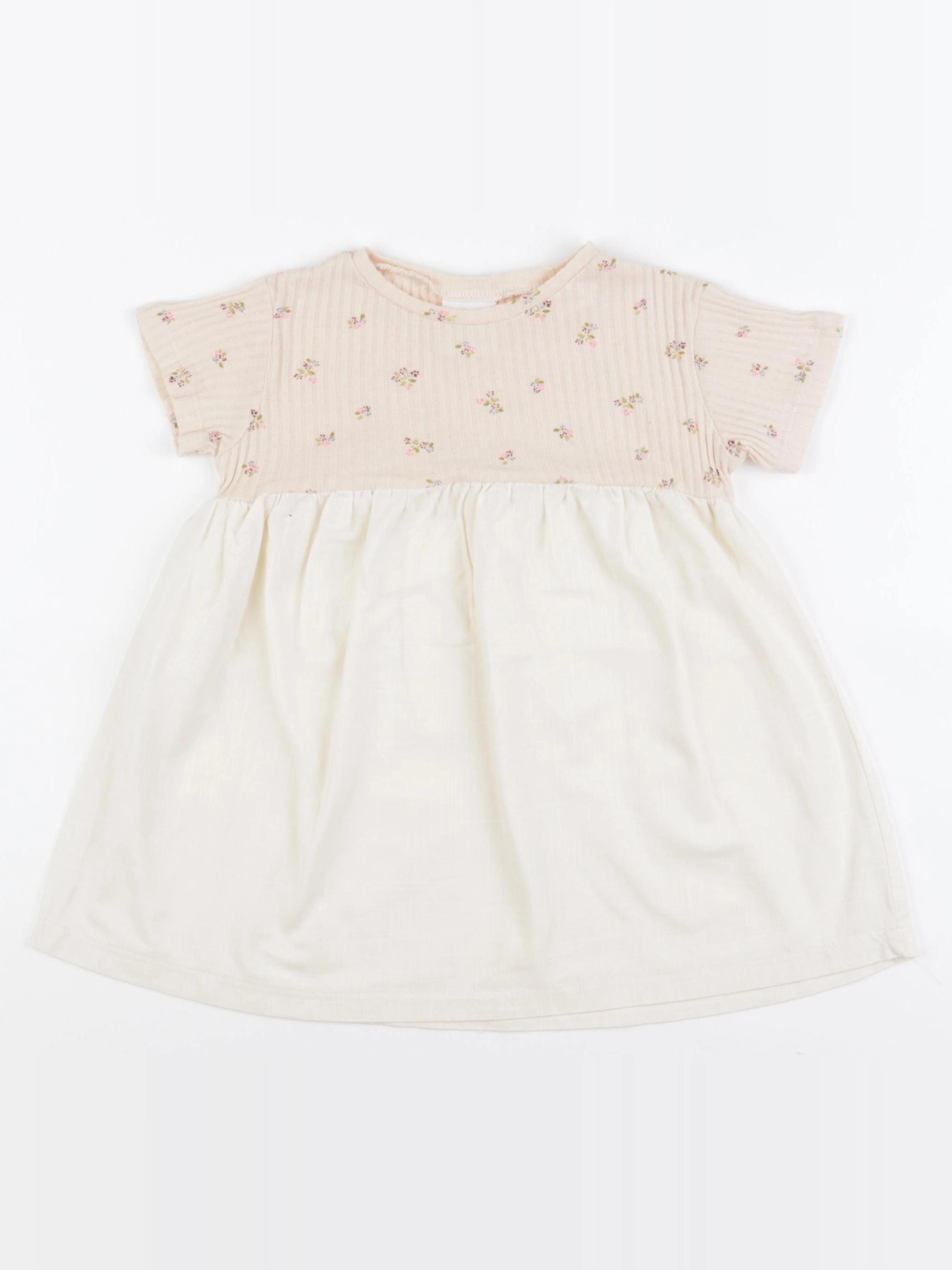 Zara - robe beige - 18/24 mois
