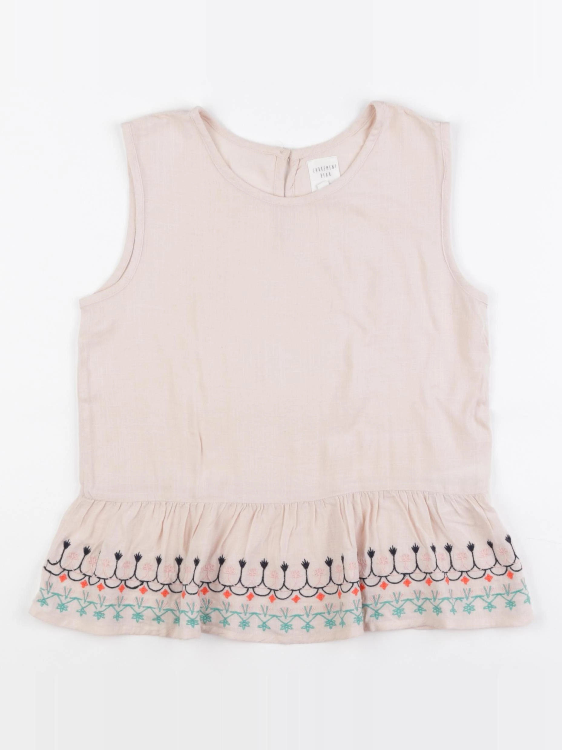 Carrément Beau - blouse rose - 10 ans
