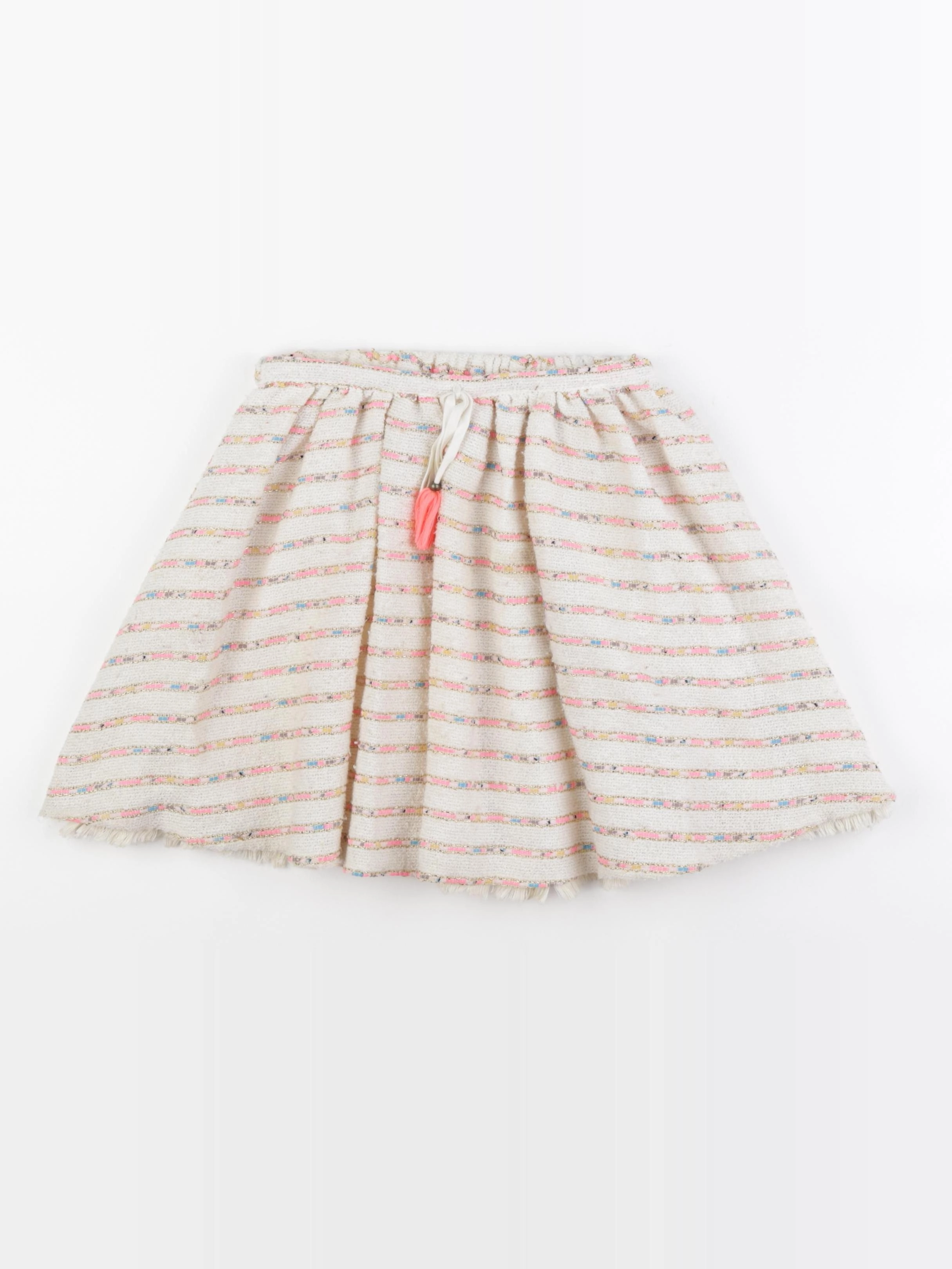 Louise Misha - jupe beige, rose - 8 ans