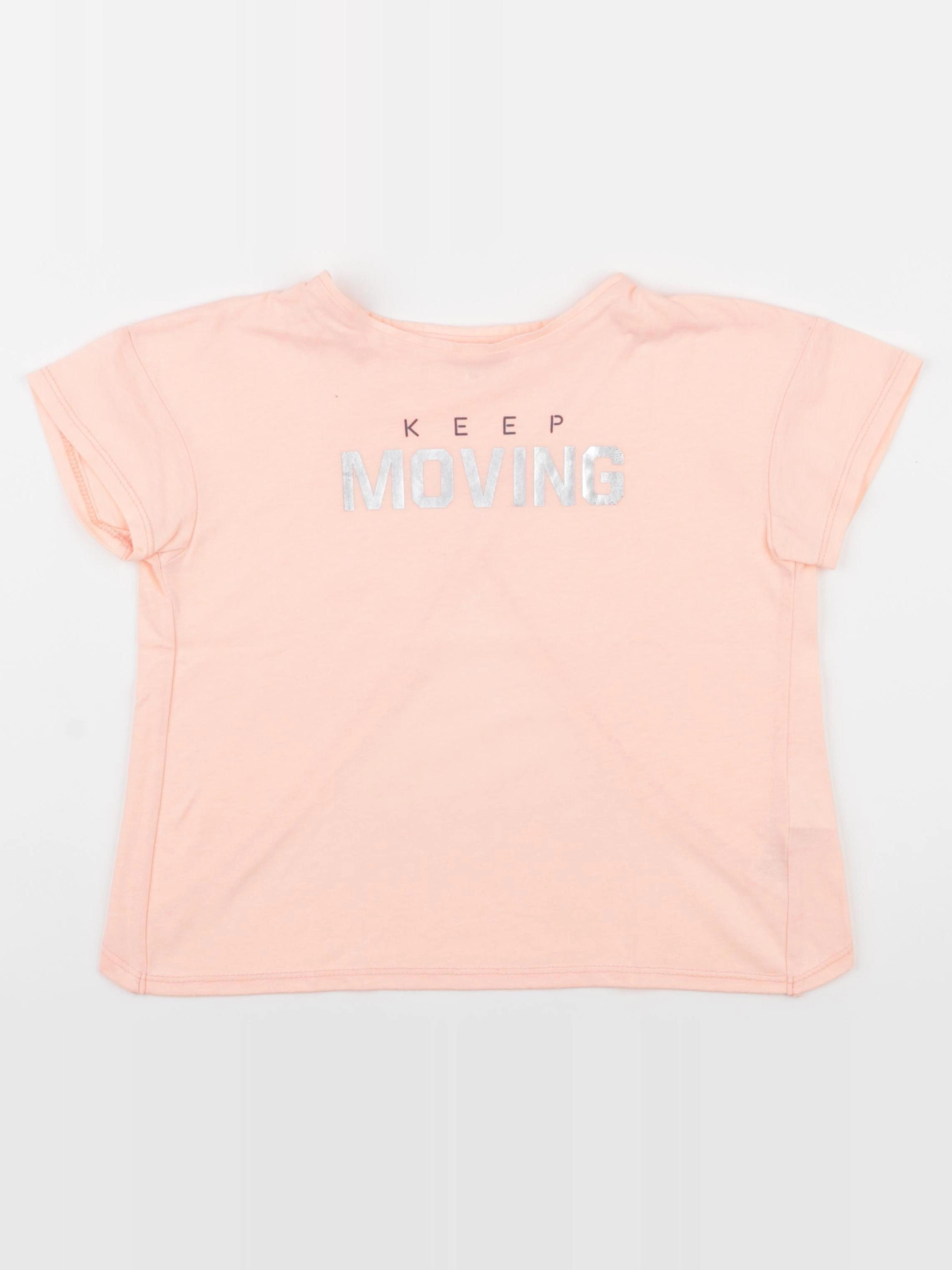 Vertbaudet - tee-shirt rose - 8 ans