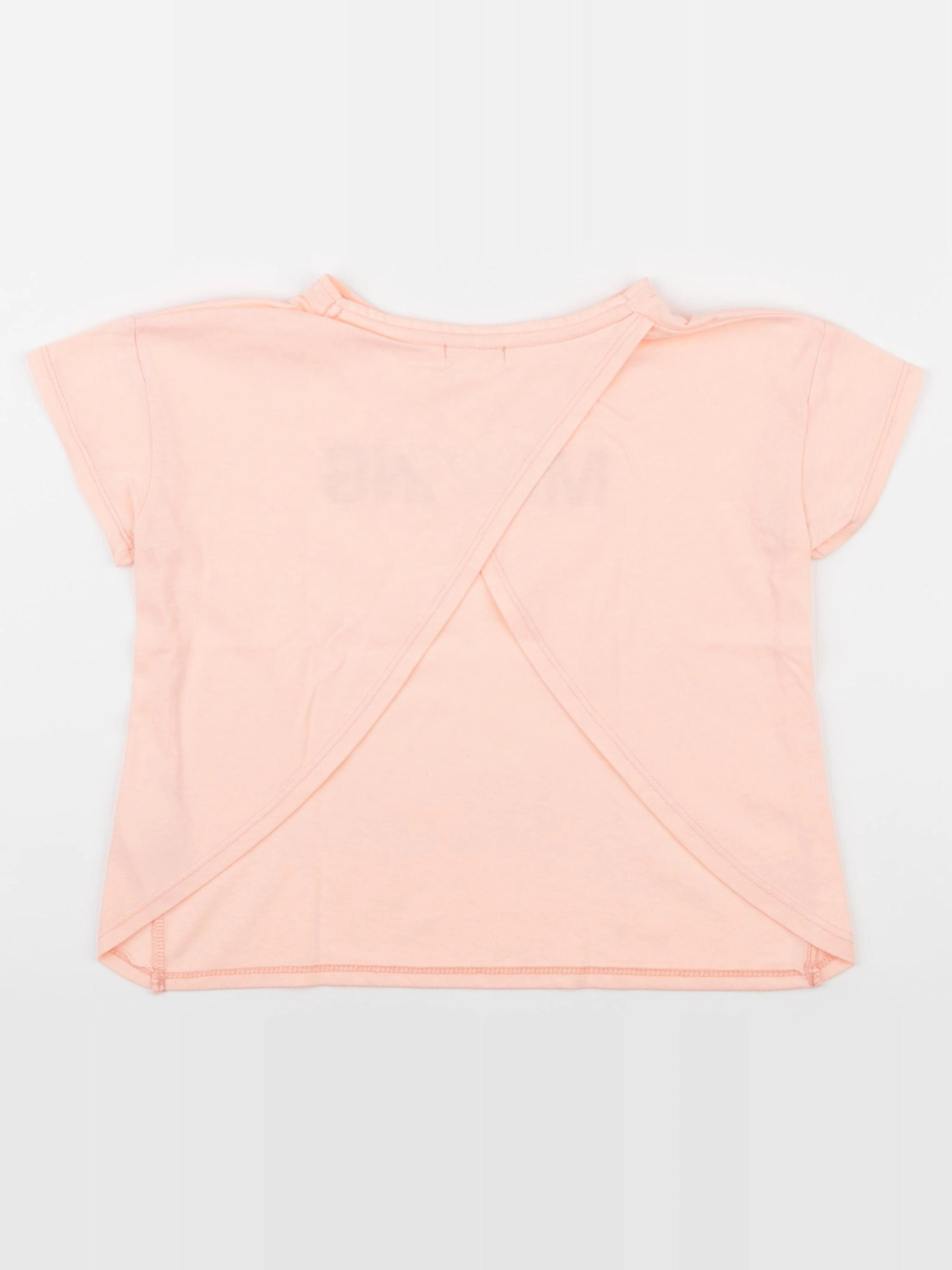 Vertbaudet - tee-shirt rose - 8 ans