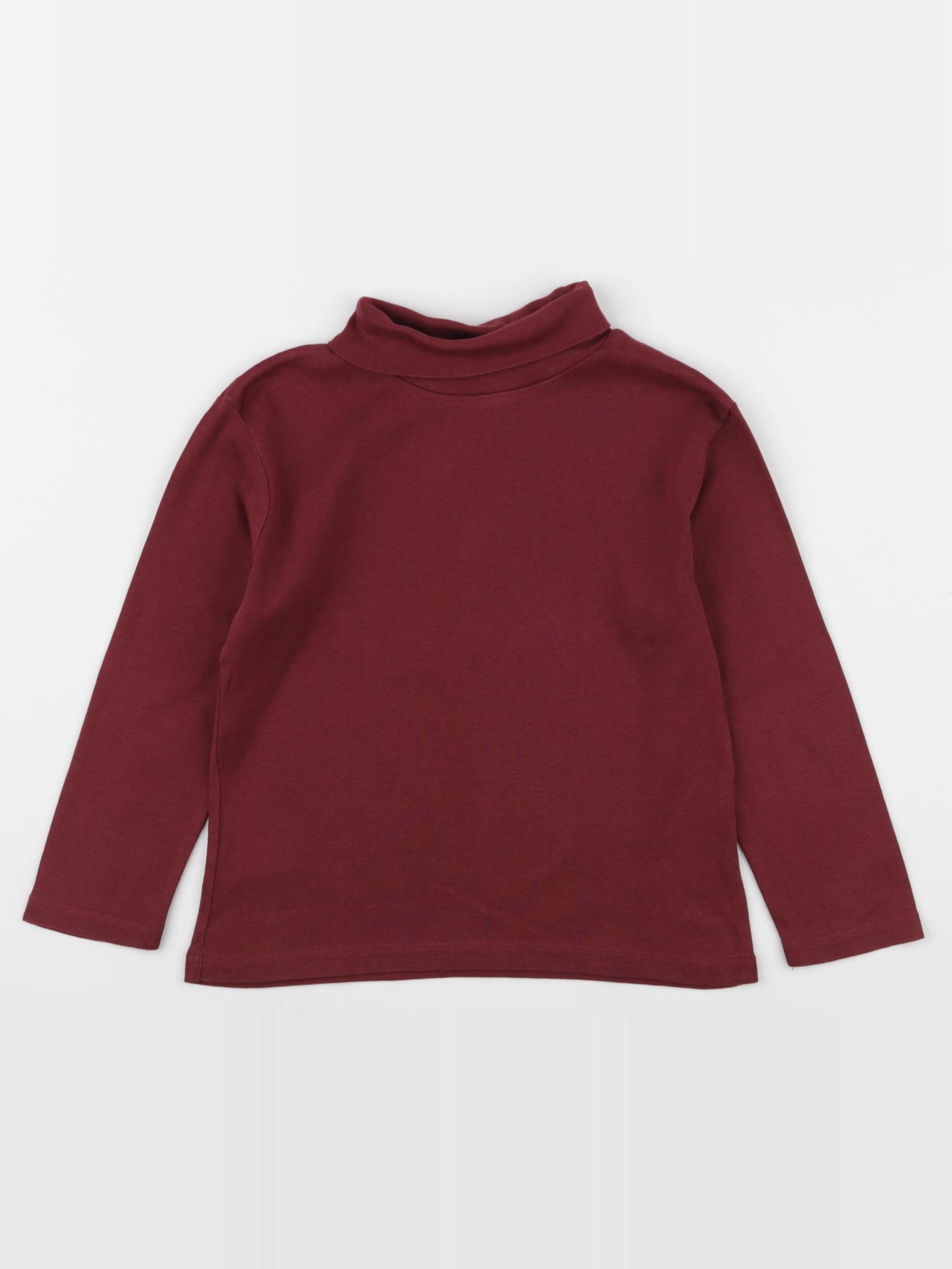 Vertbaudet - sous-pull rouge - 6 ans