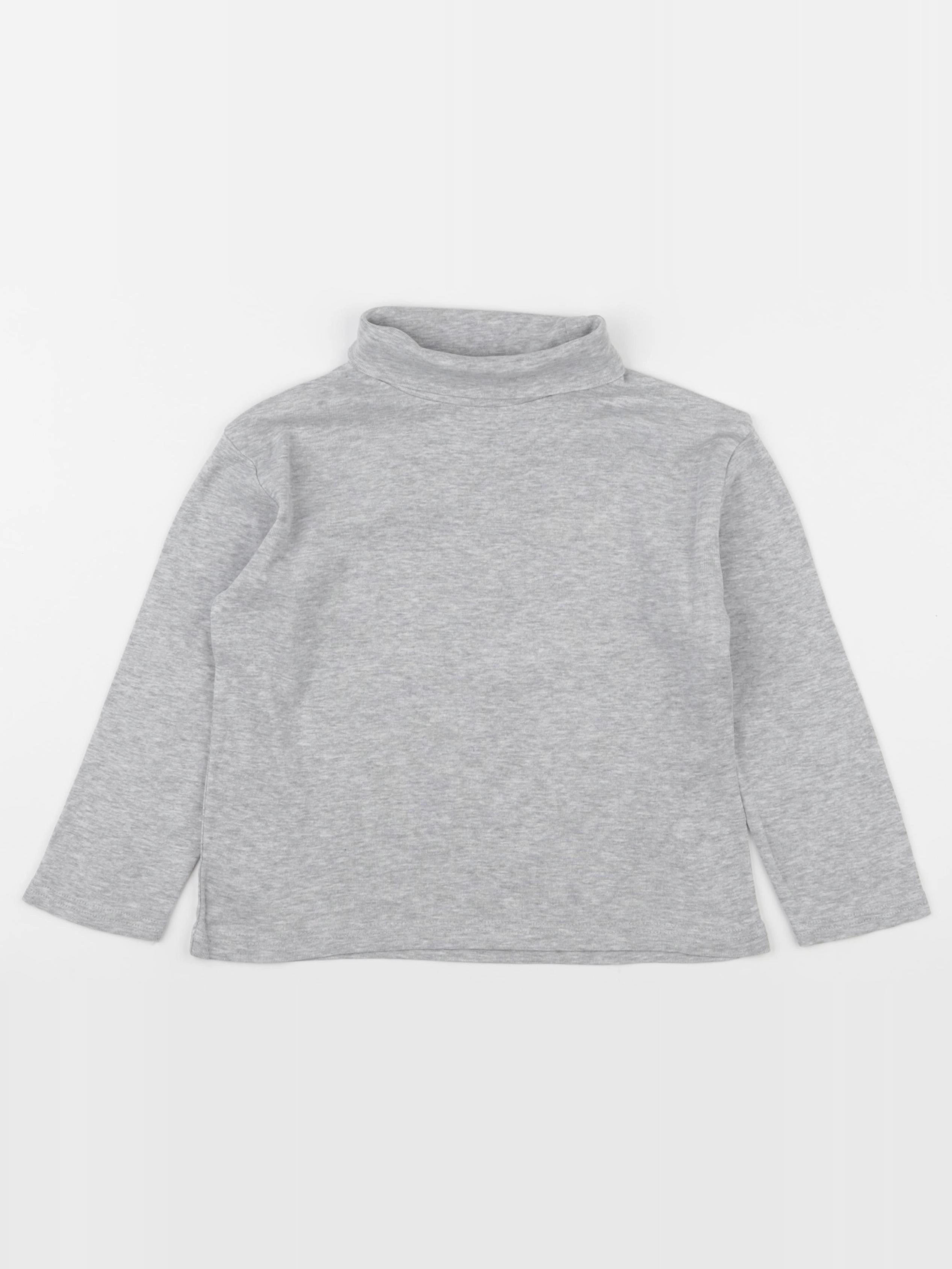Vertbaudet - sous-pull gris - 6 ans