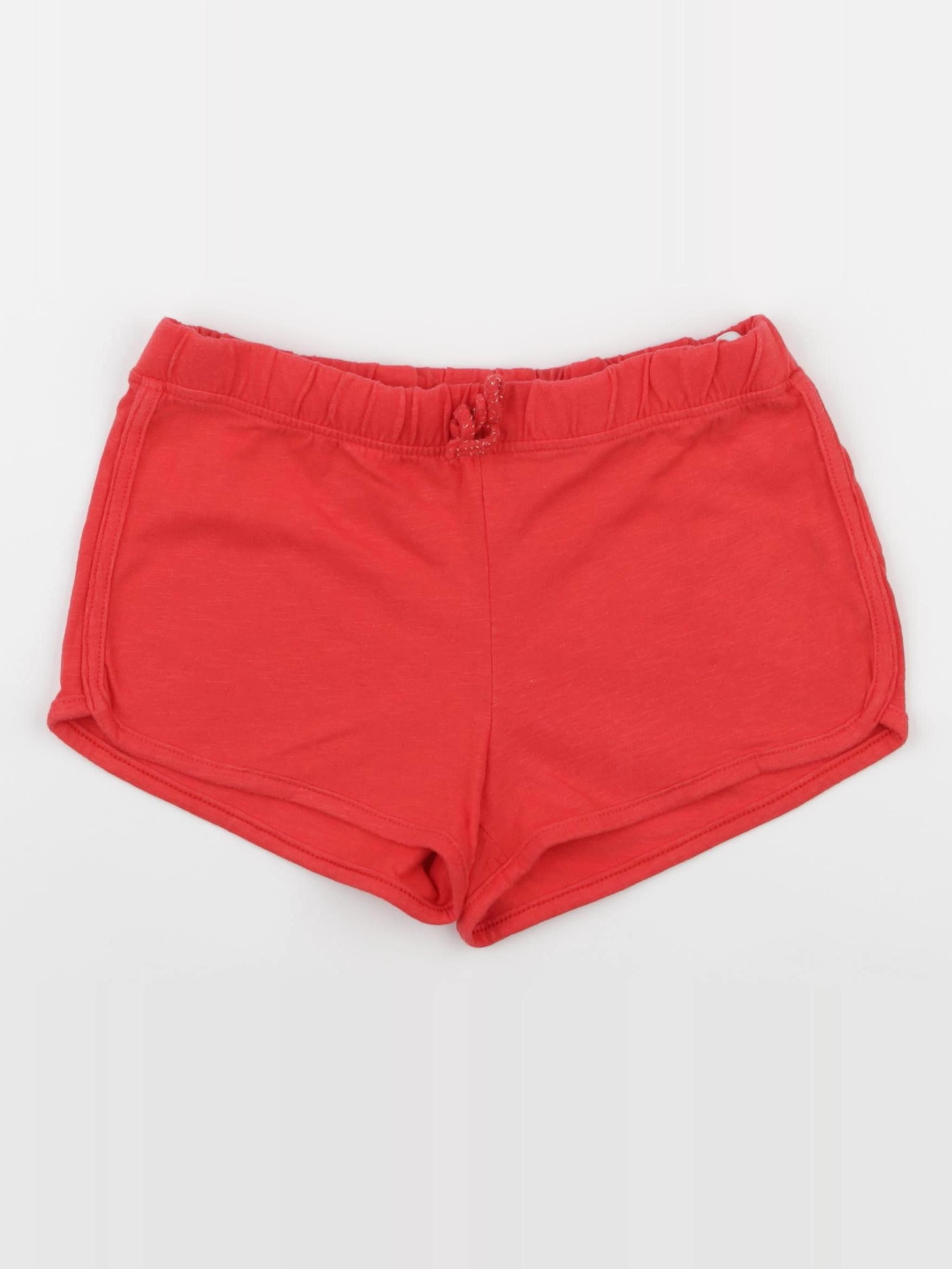 Vertbaudet - short rouge - 10 ans