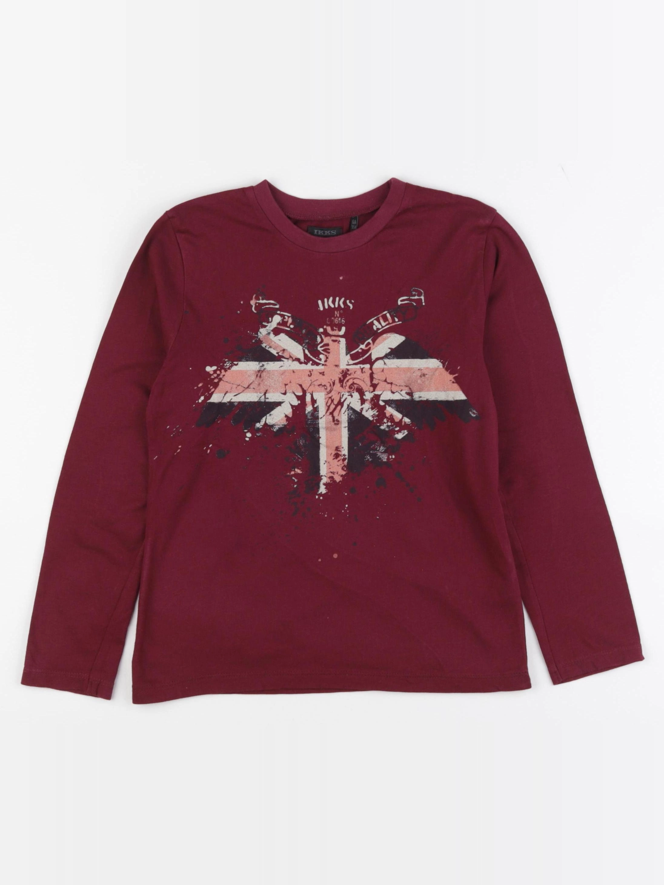 IKKS - tee-shirt rouge - 6 ans