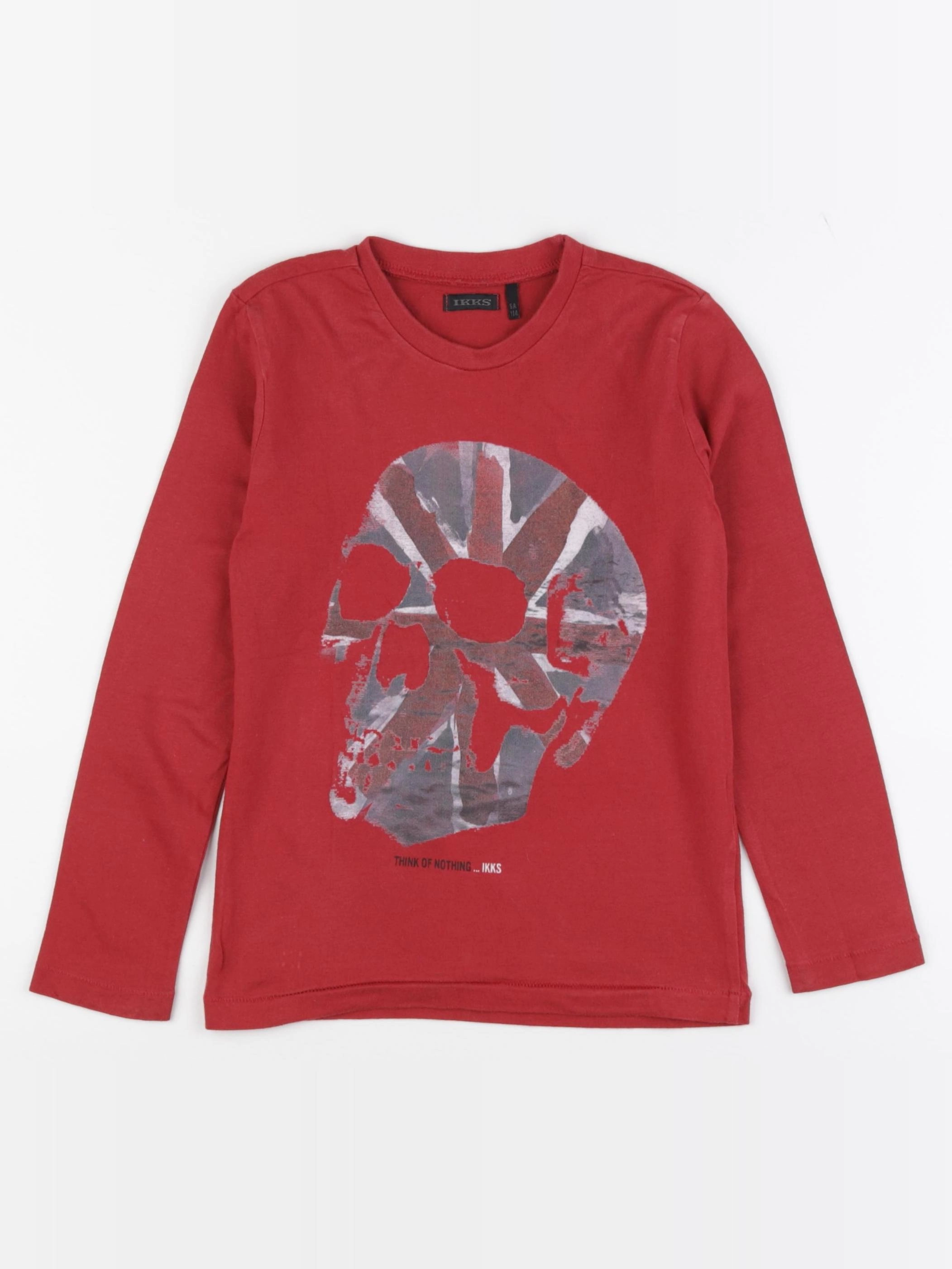 IKKS - tee-shirt rouge - 8 ans