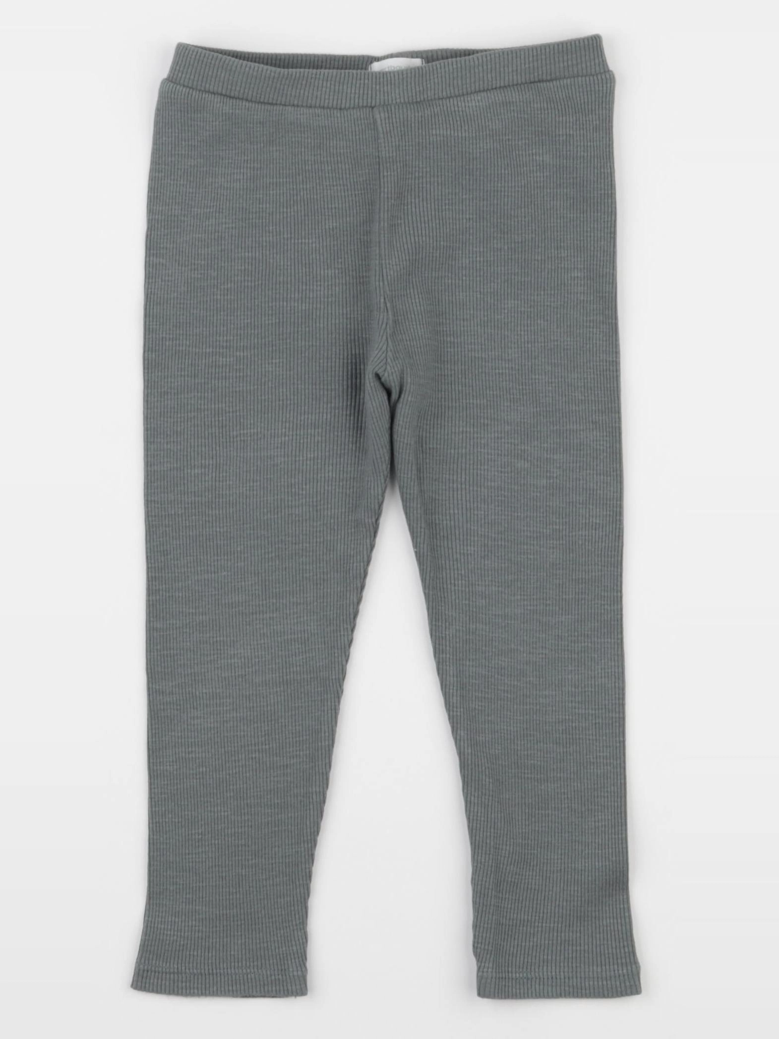 Vertbaudet - legging vert - 36 mois