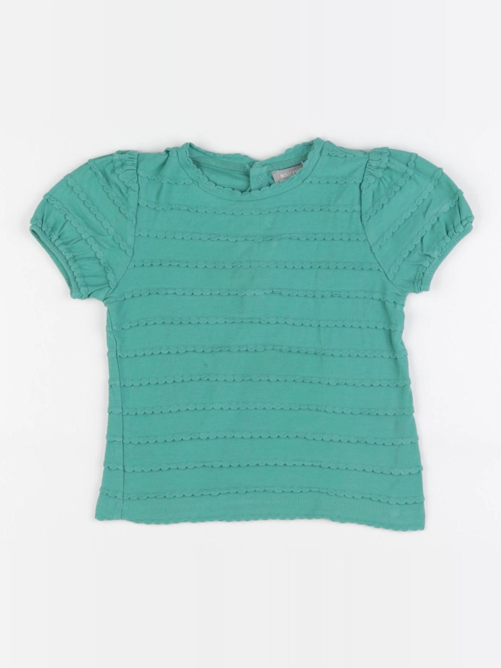 Boutchou - tee-shirt vert - 18 mois
