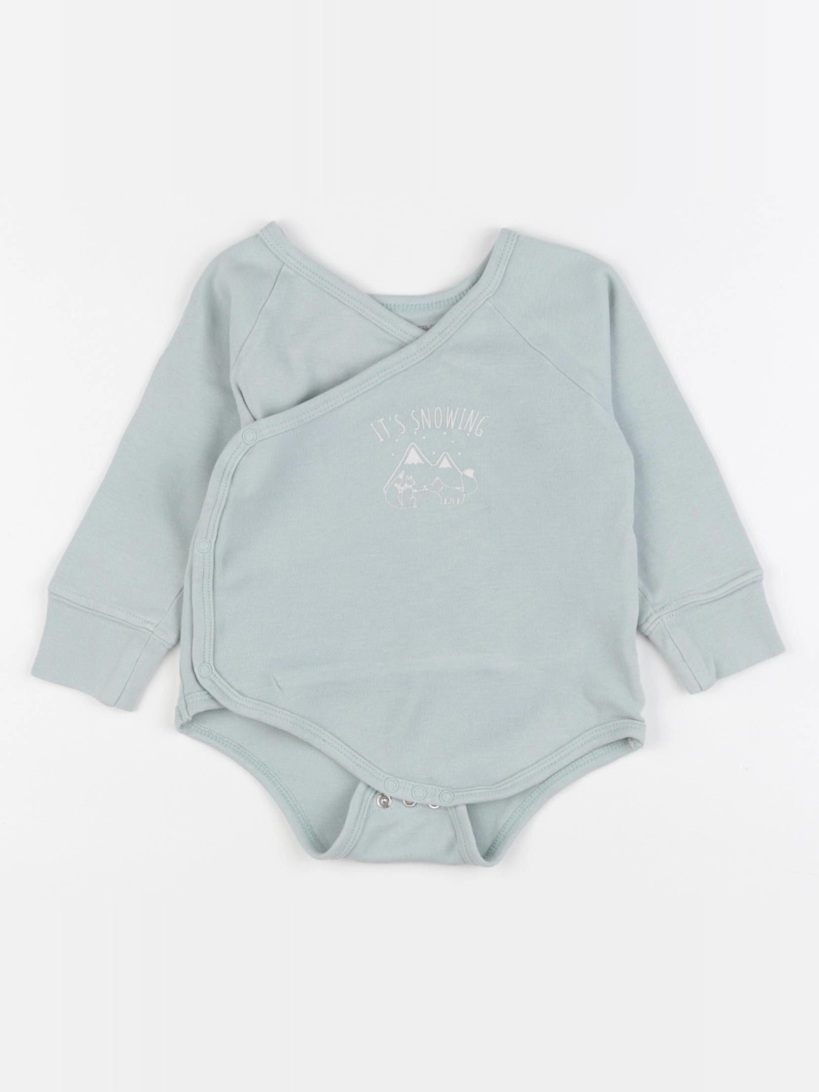 Vertbaudet - body vert - 6 mois