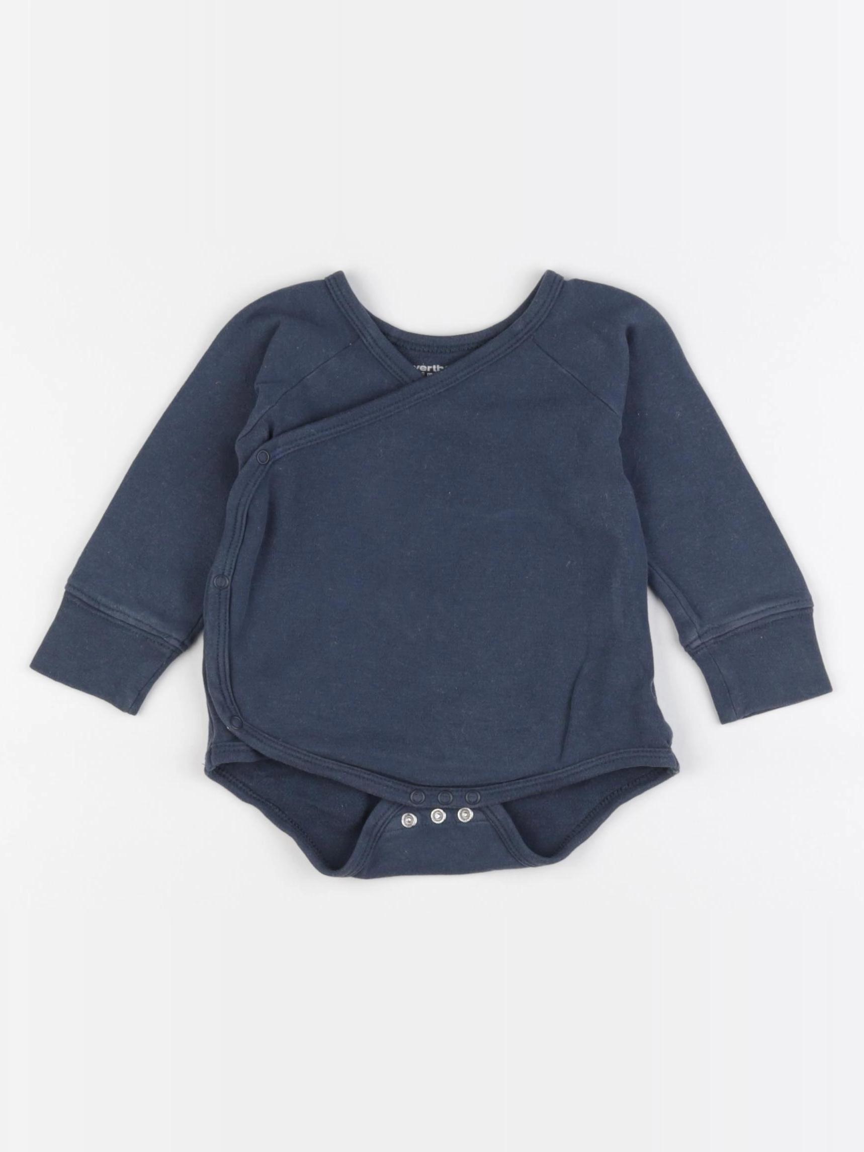 Vertbaudet - body bleu - 6 mois