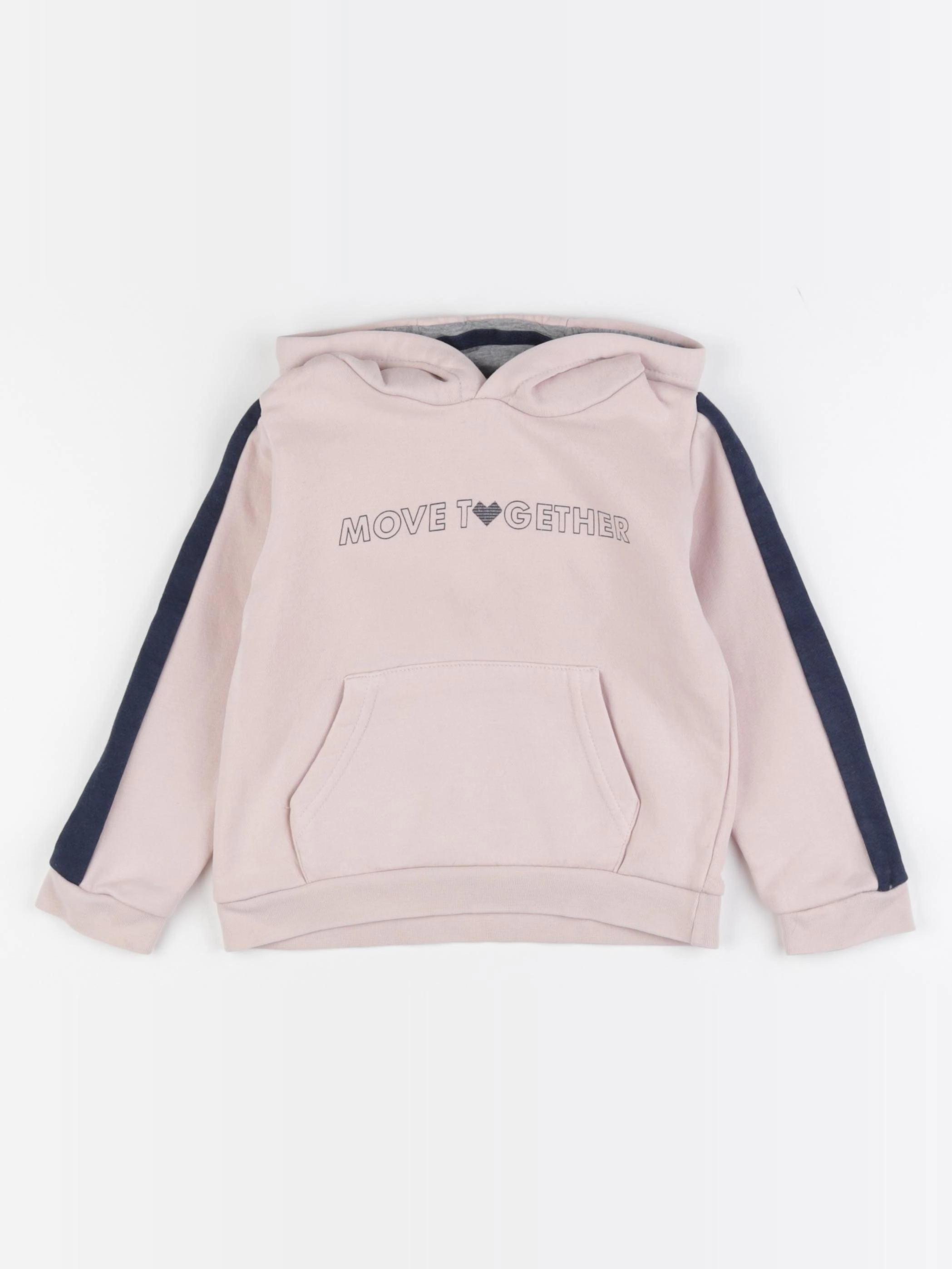 Vertbaudet - sweat rose, bleu - 4 ans