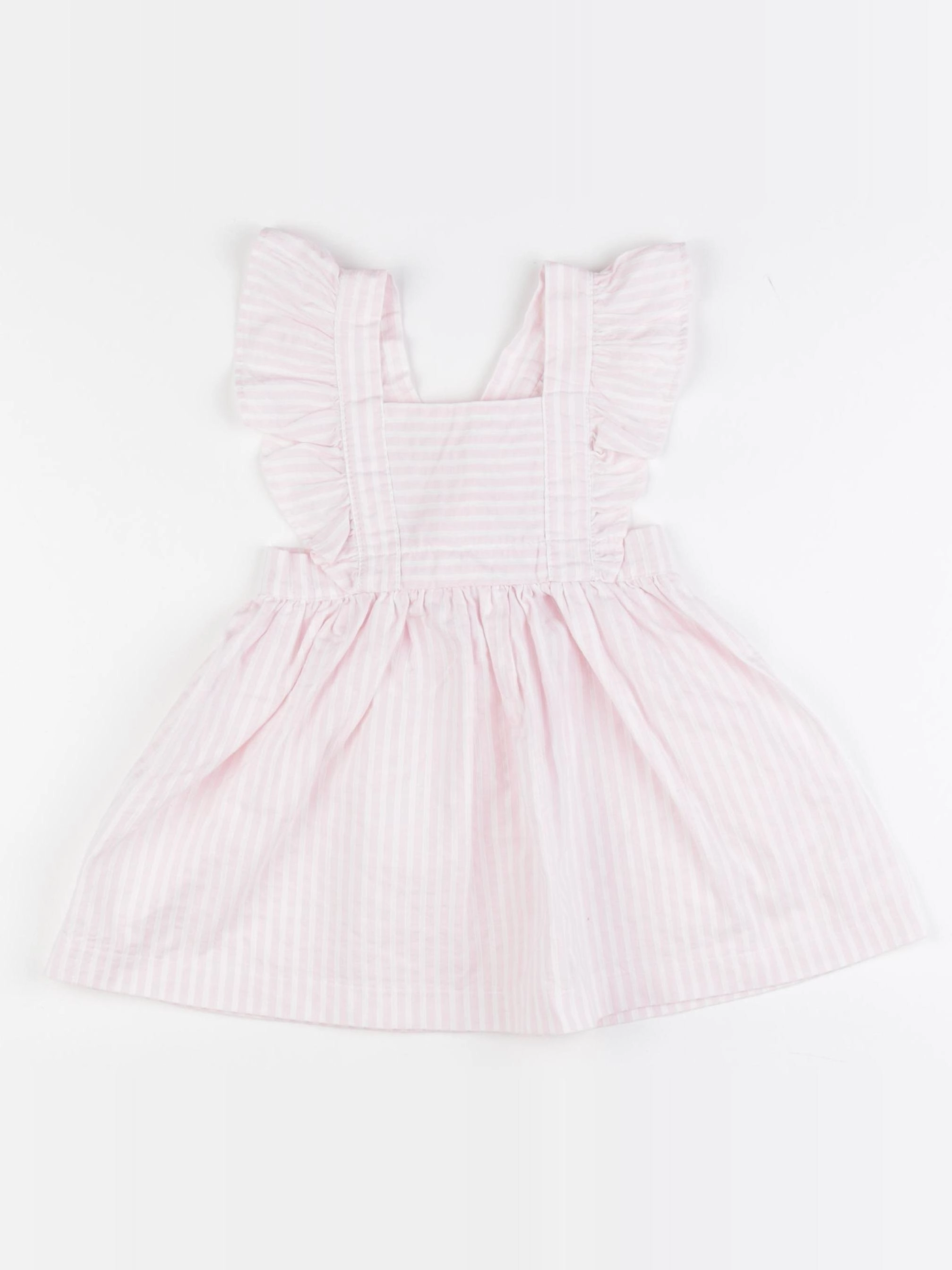 Lola Palacios - robe rose, blanc - 2 ans