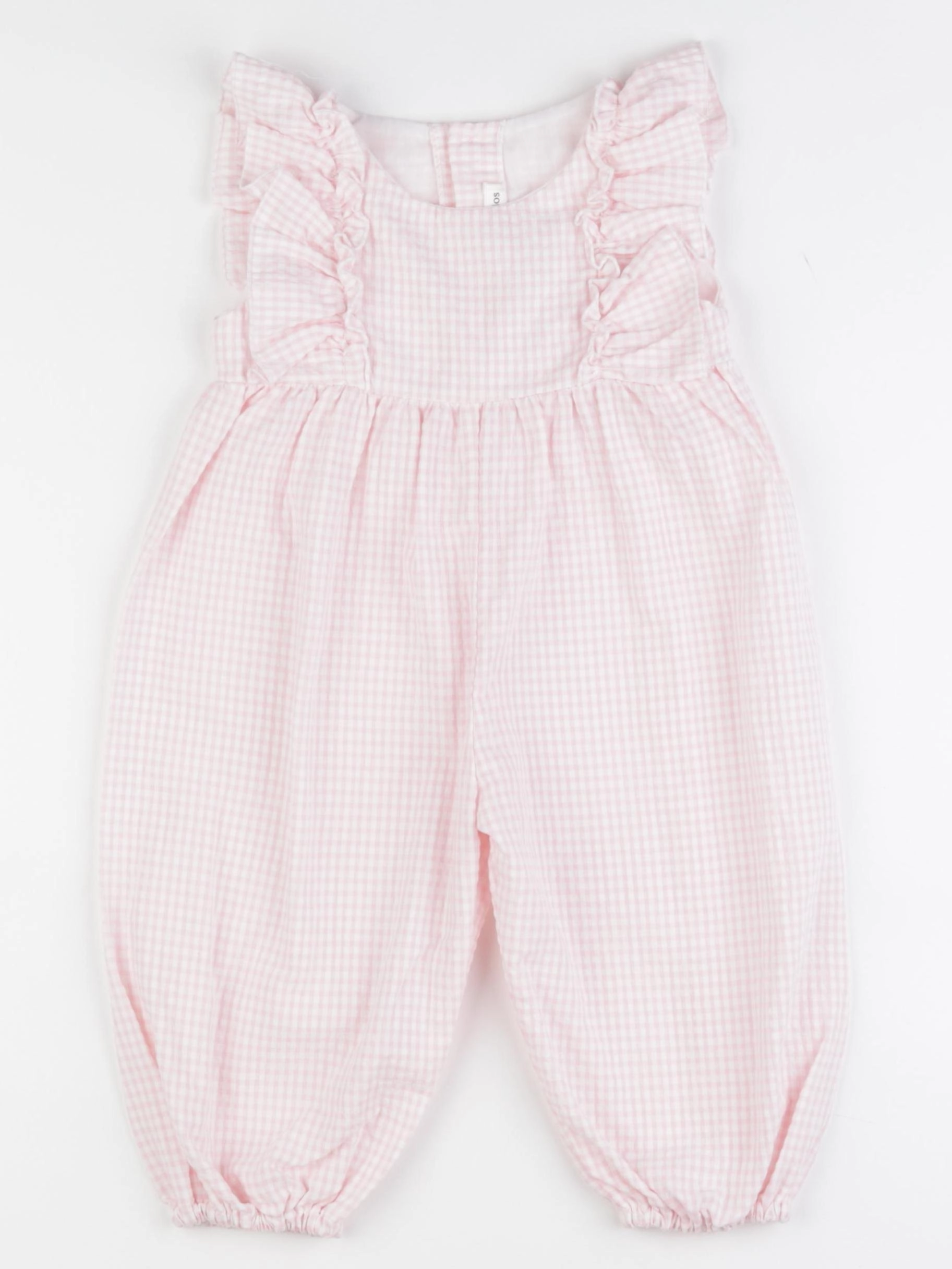 Lola Palacios - combinaison rose, blanc - 2 ans