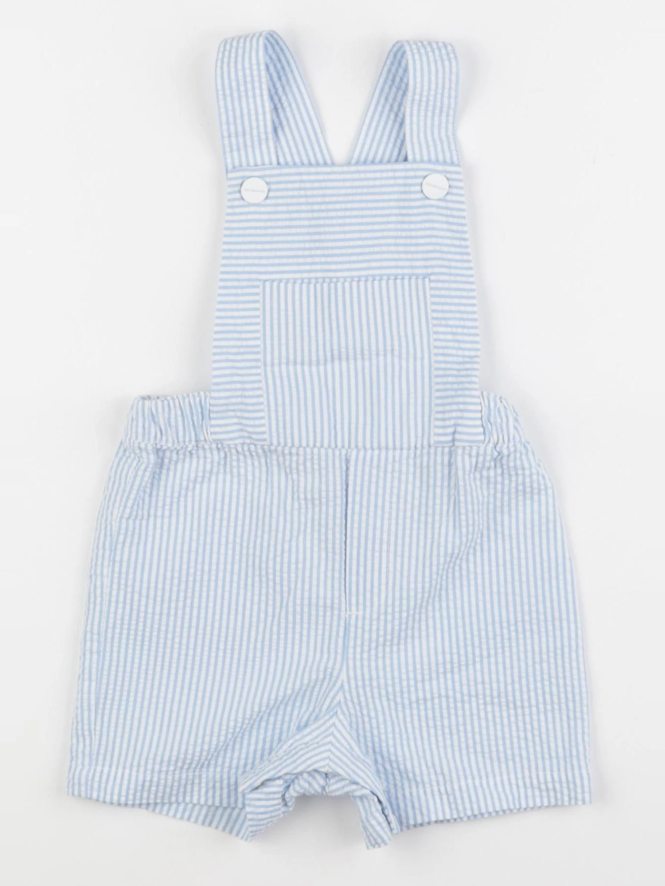 Jacadi - combinaison bleu, blanc - 18 mois