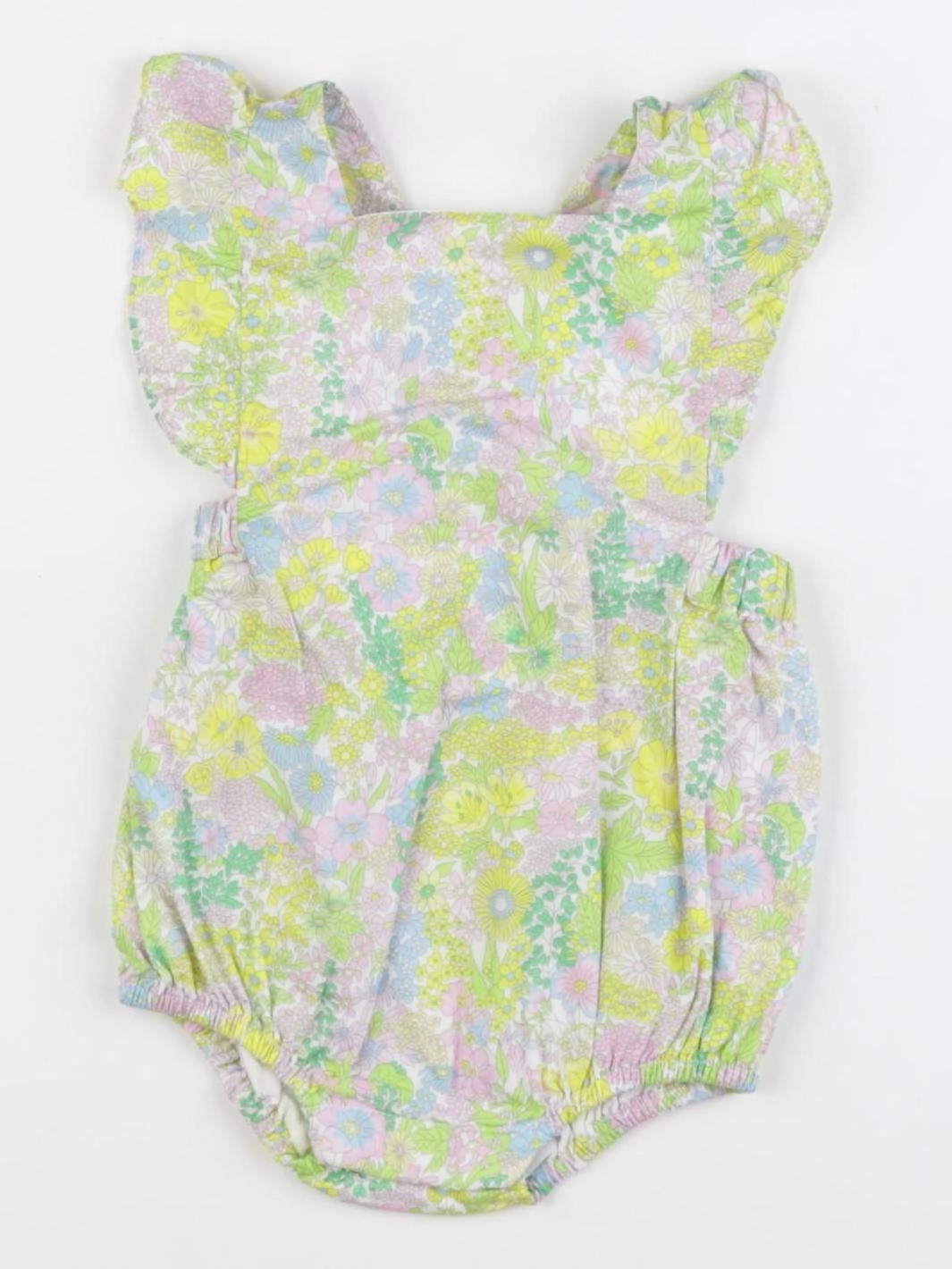 Jacadi - combinaison liberty multicolore - 3 mois