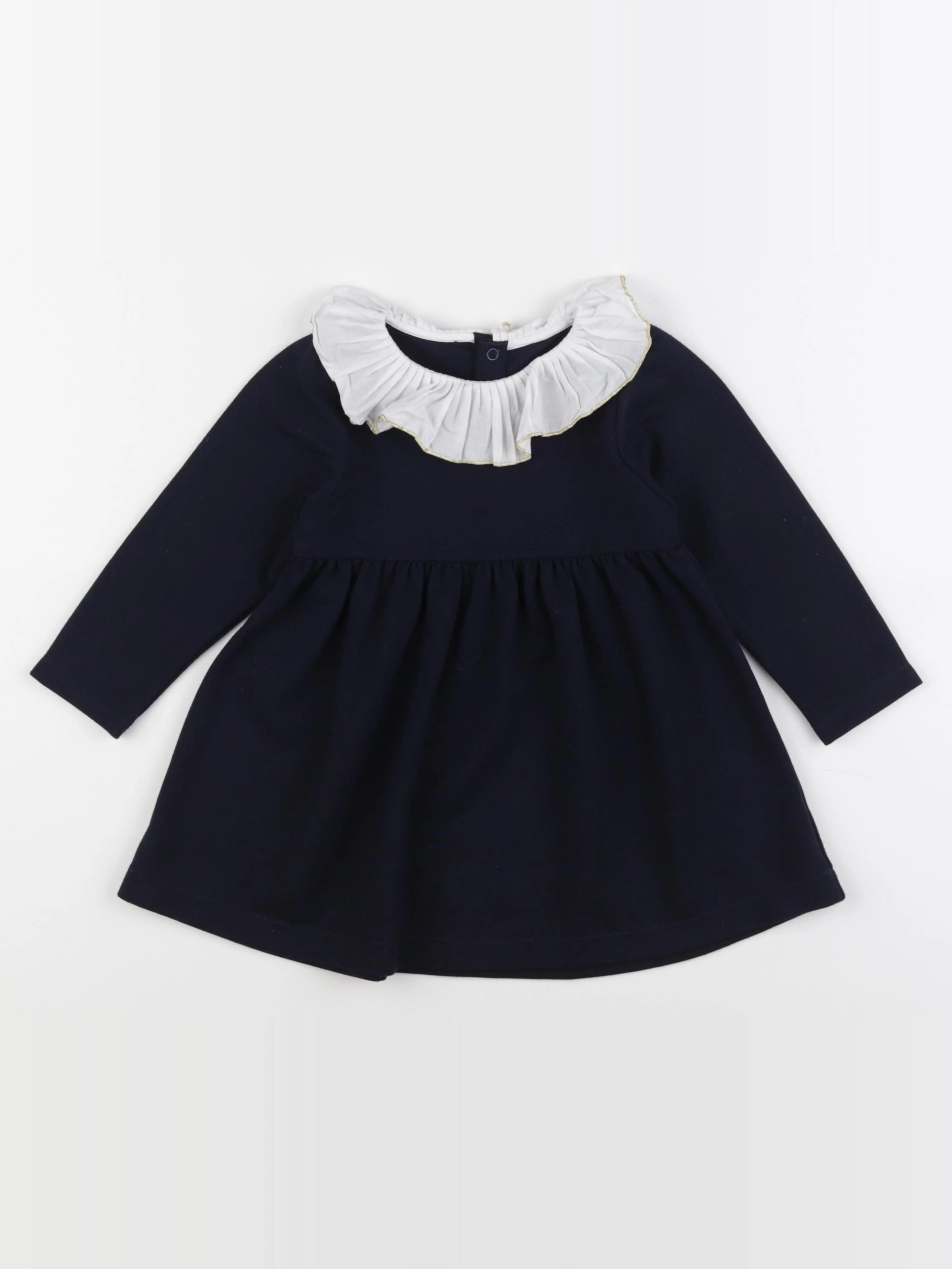 Jacadi - robe bleu, blanc - 18 mois